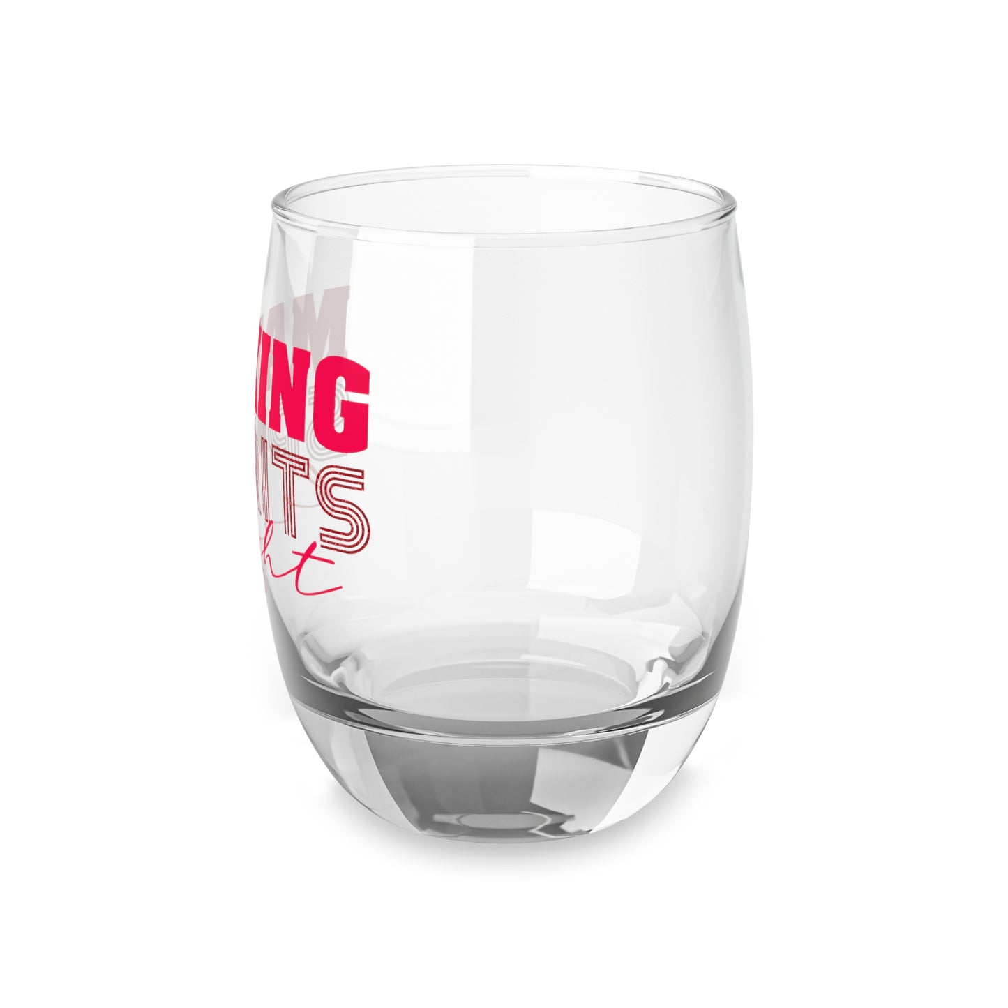 Making Spirits Bright Christmas Whiskey/ Wine Glass