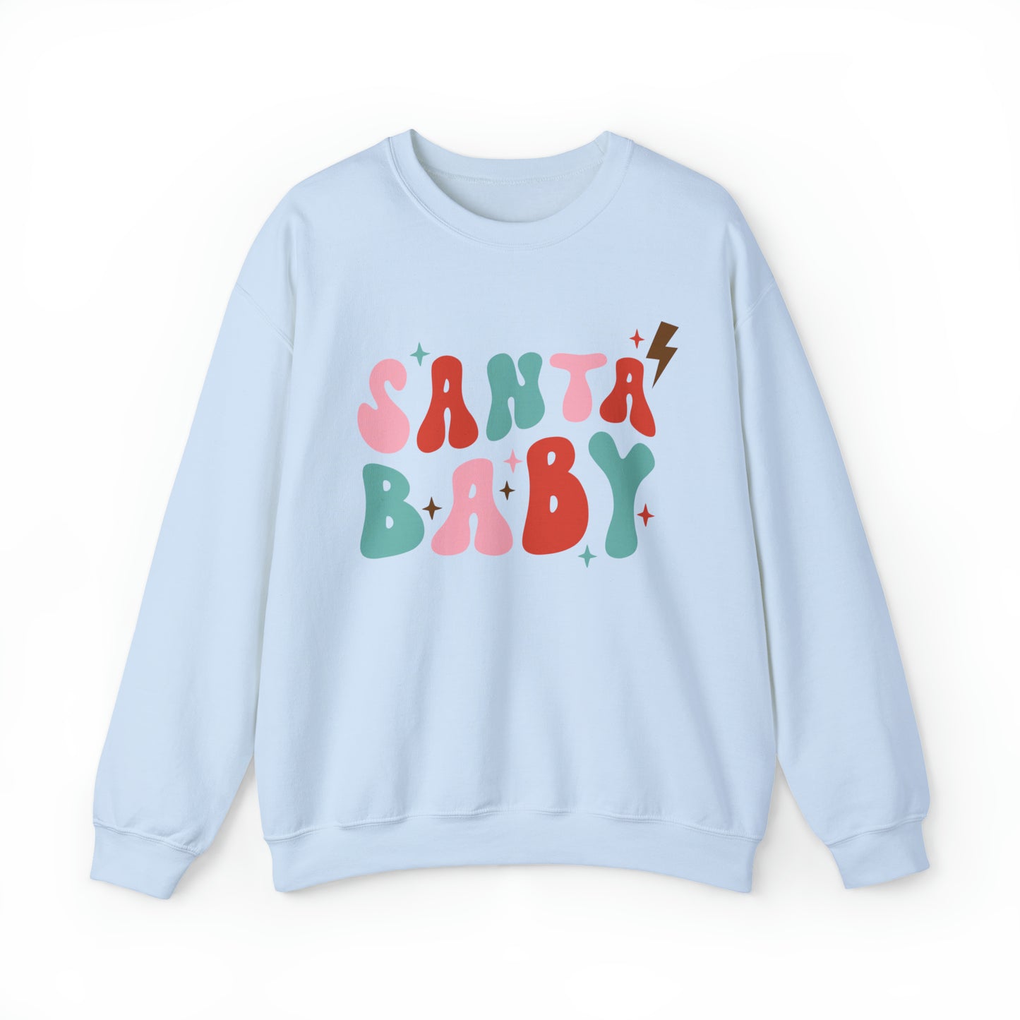 Santa Baby Heavyweight Crewneck Sweatshirt