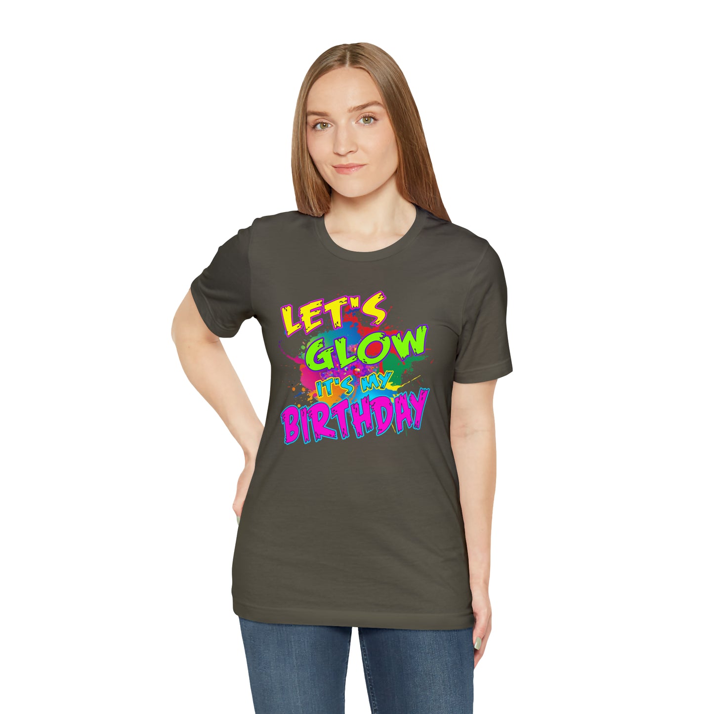 Let's Glow It's My Birthday T-Shirt