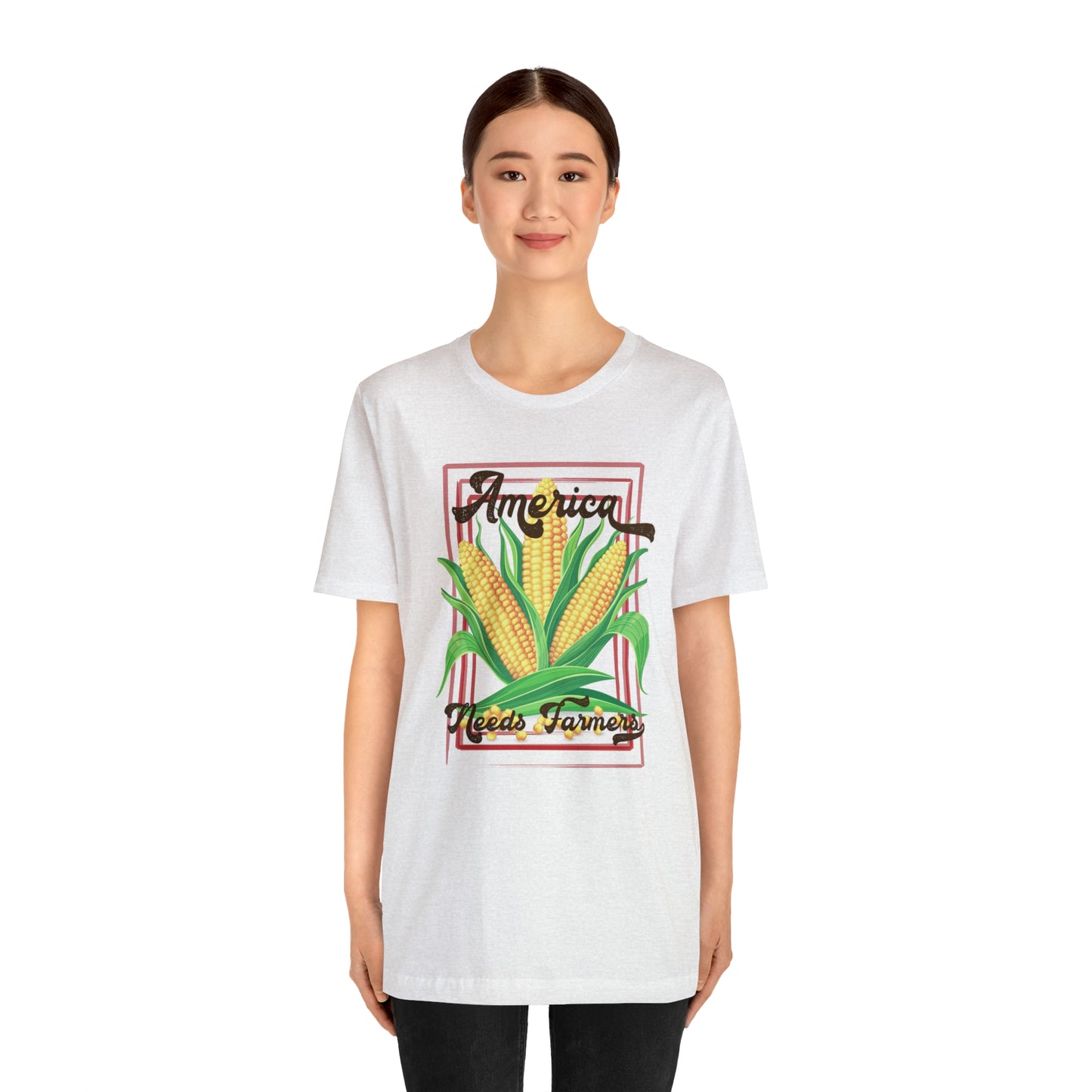 America Needs Farmers Unisex Jersey Short Sleeve Tee