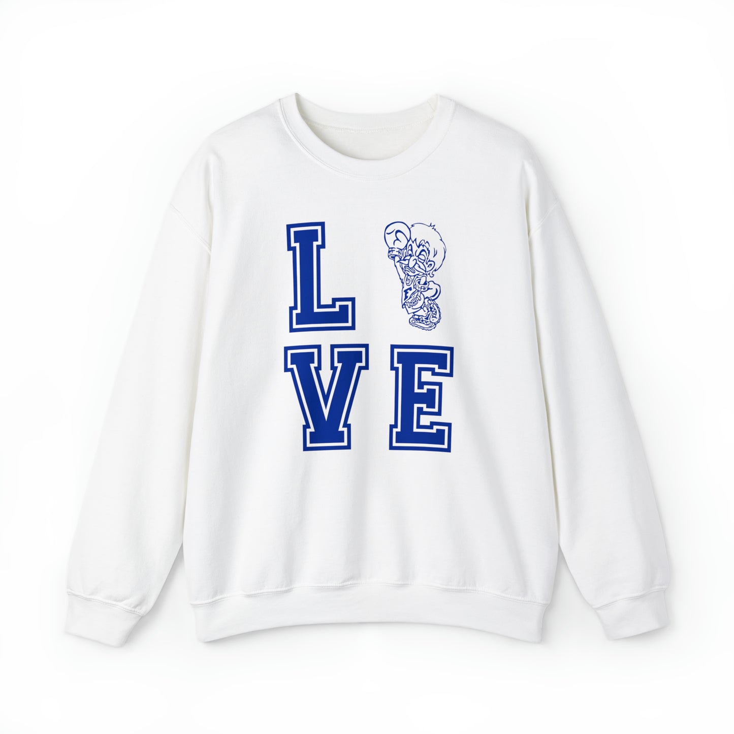 "Love Freeburg Midgets" Unisex Heavy Blend™ Crewneck Sweatshirt
