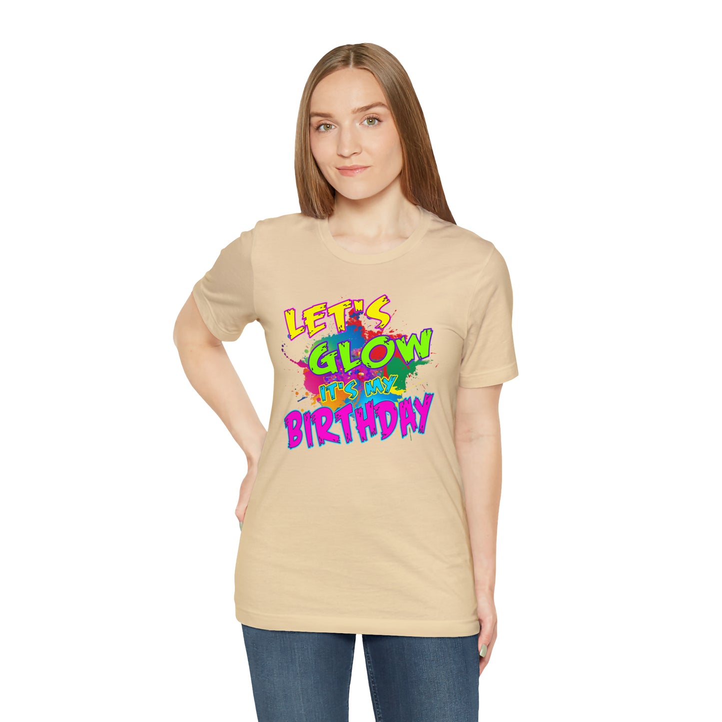 Let's Glow It's My Birthday T-Shirt