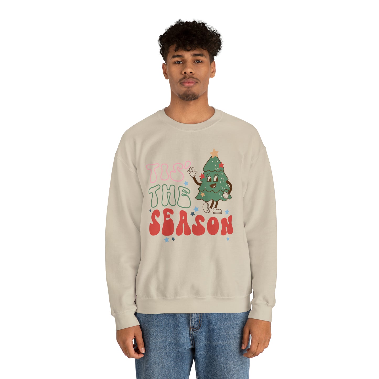 Tis the Season Christmas Unisex Heavy Blend™ Crewneck Sweatshirt