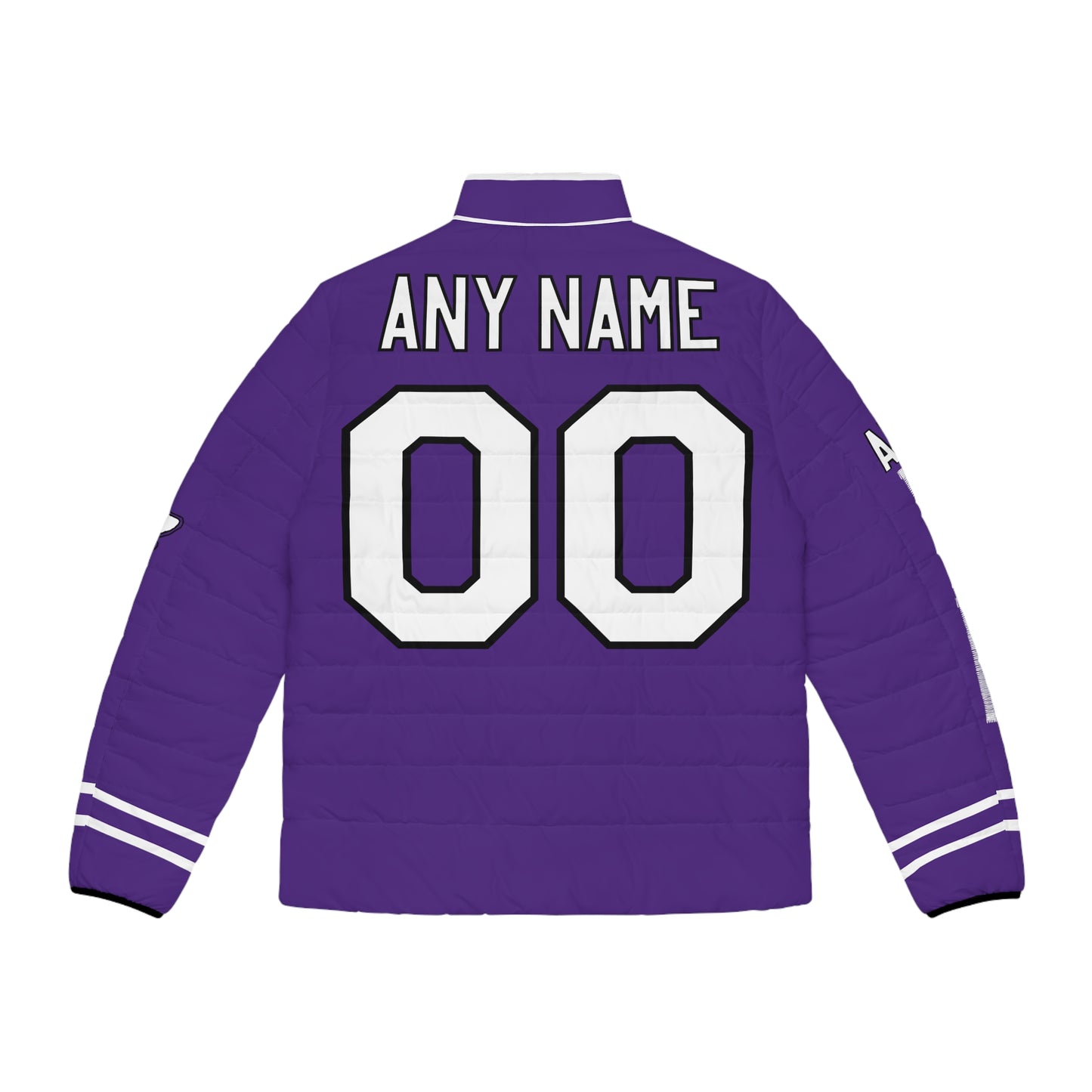Custom Any Name & Number Game Day Men's Puffer Coat/ Jacket