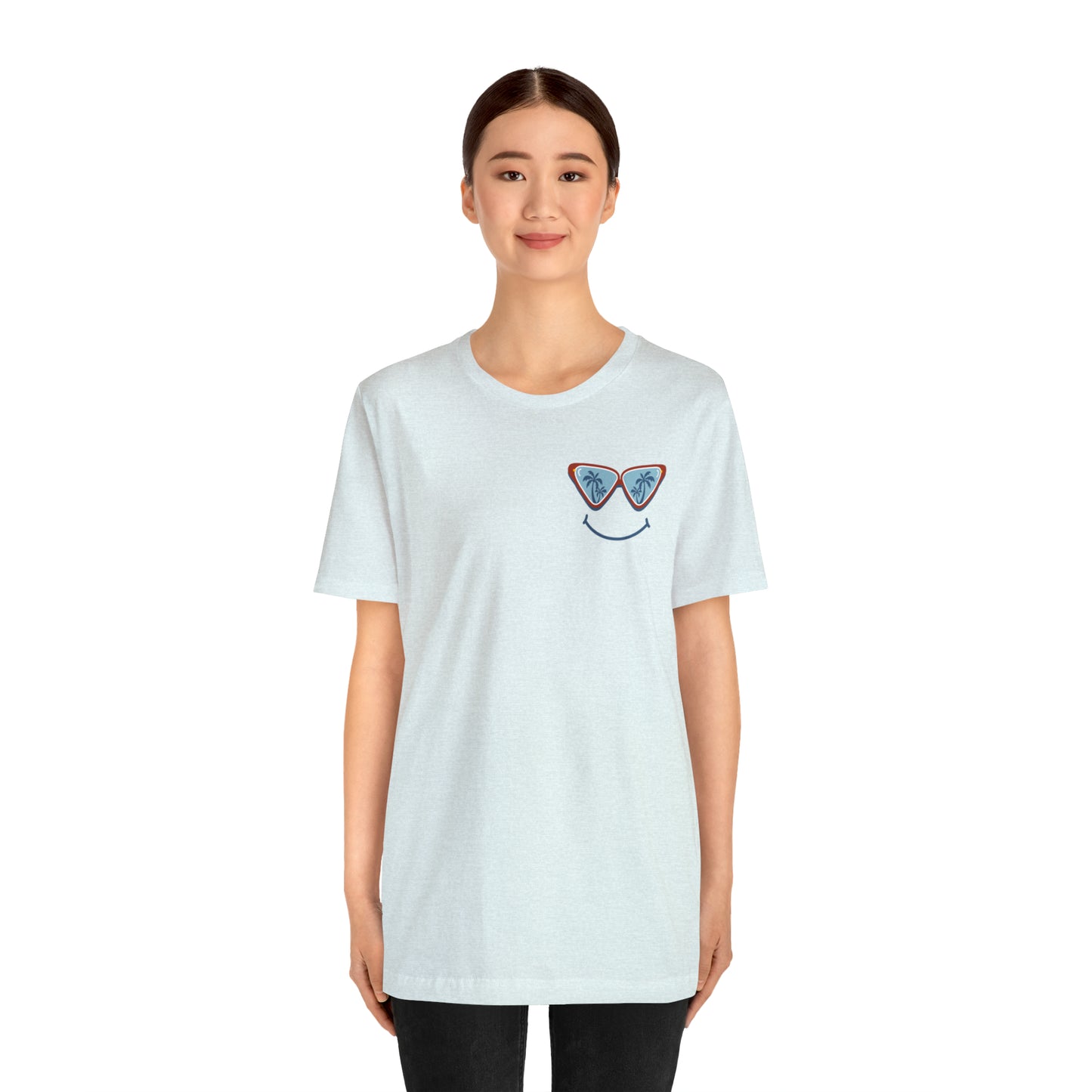 "Teacher on Summer Break Era" (Front and Back Design) Unisex Jersey Short Sleeve Tee