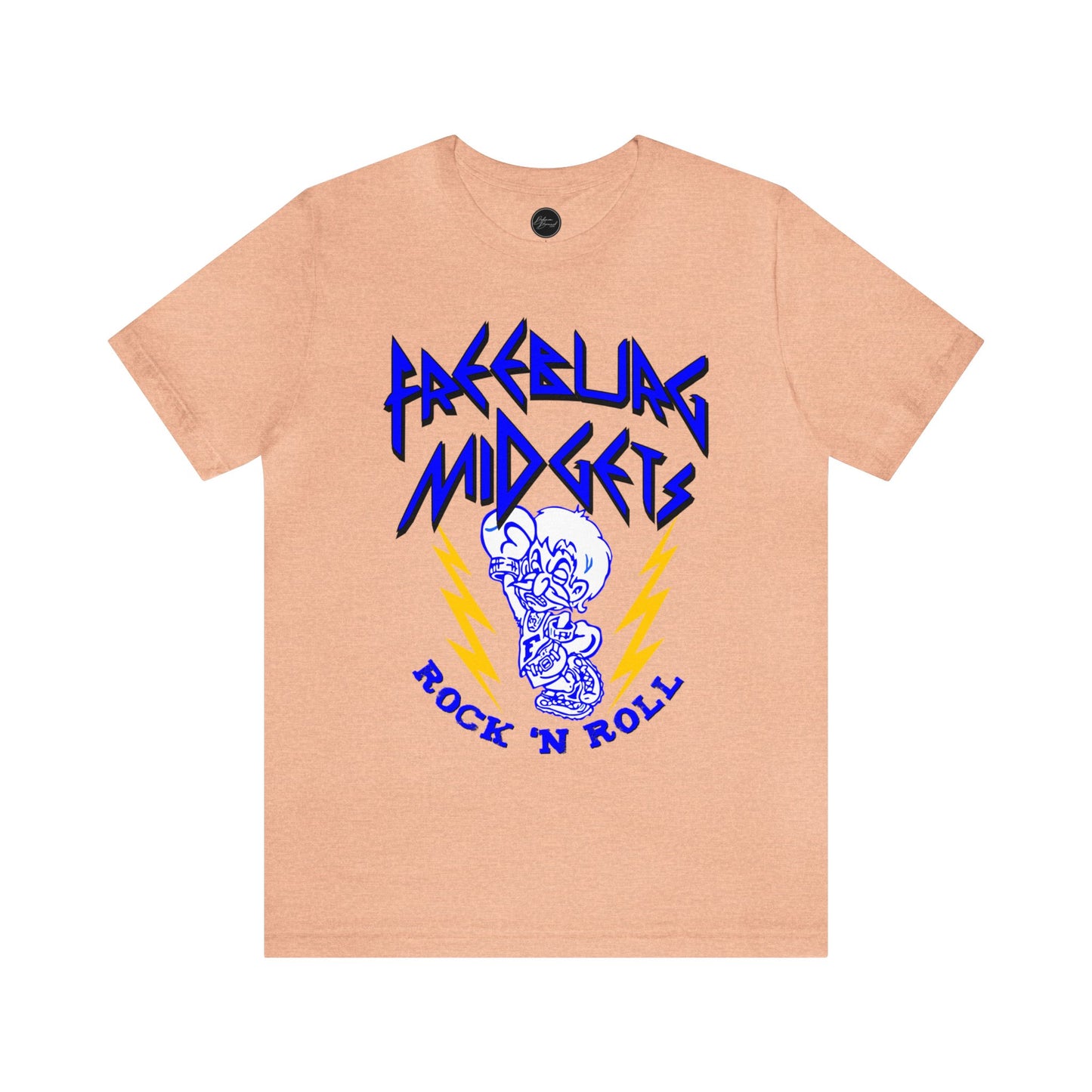 Freeburg Midgets Rock and Roll Bella Jersey Short Sleeve Tee (Unisex)
