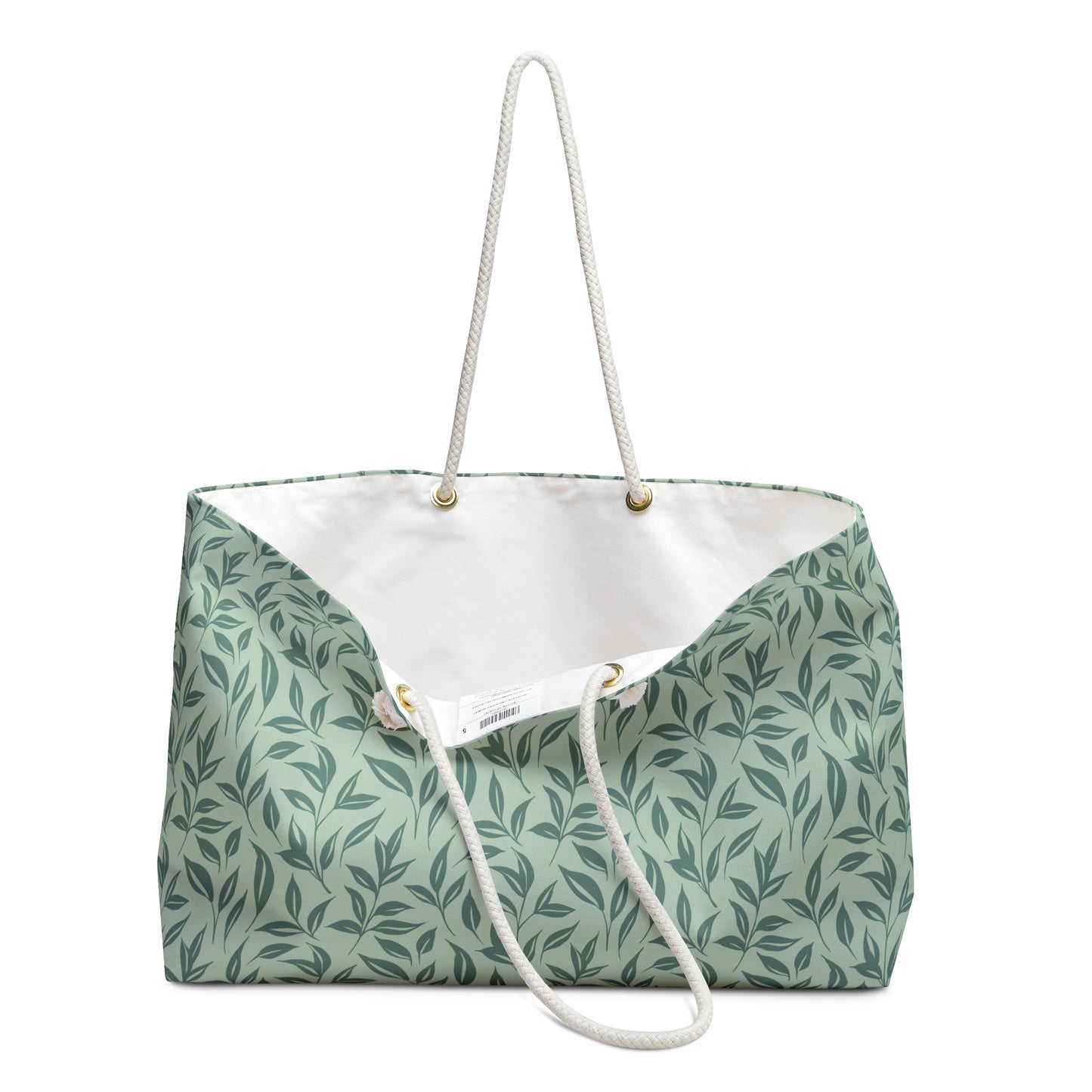 Green Leafy Vines Weekender Bag