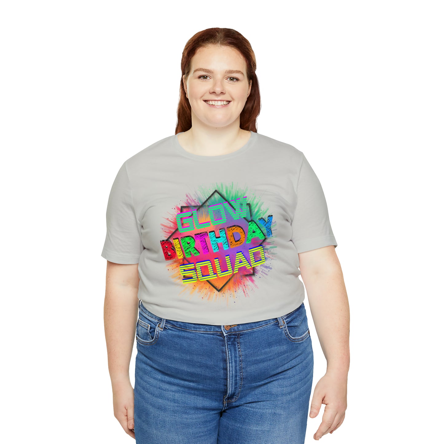 Glow Birthday Squad T-Shirt