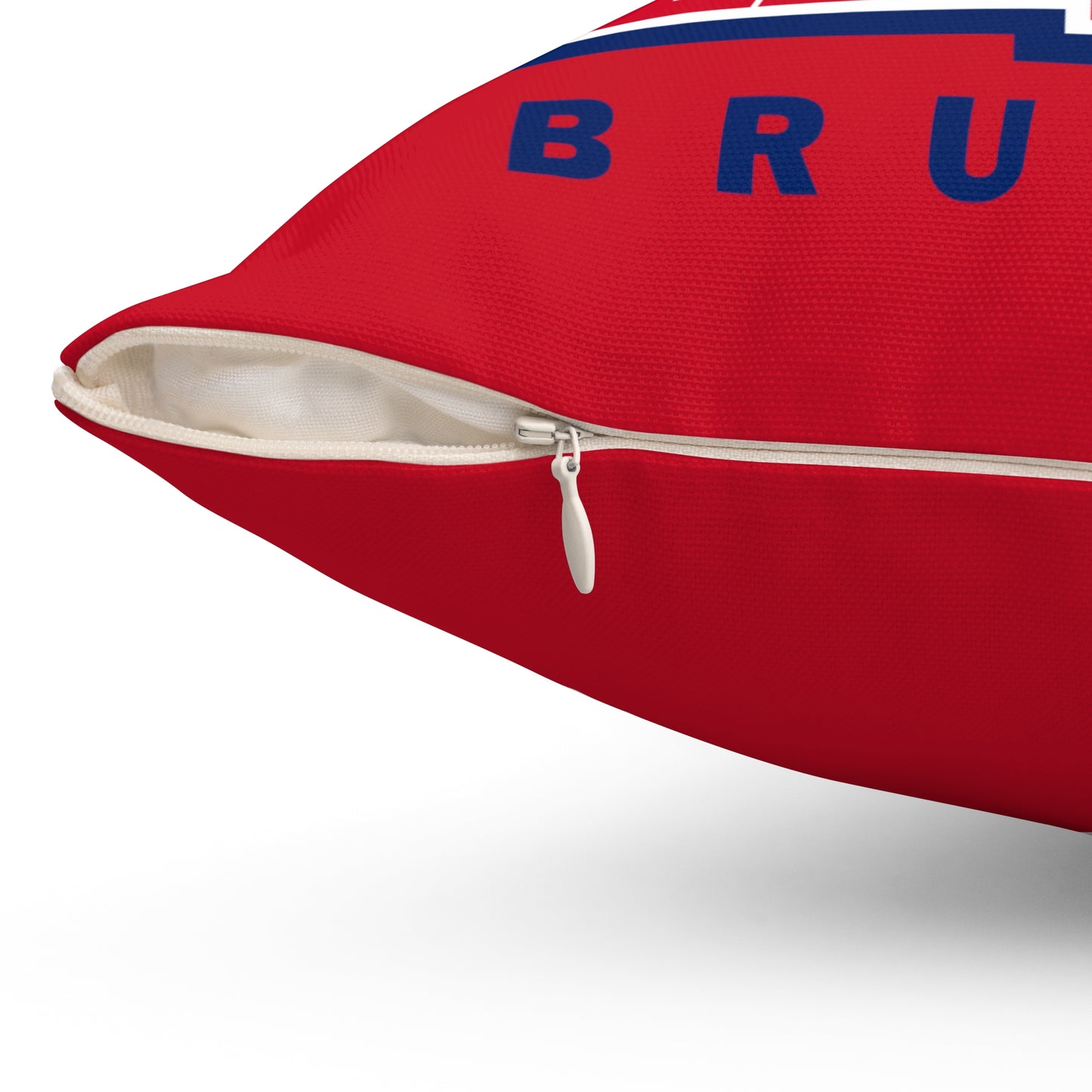 Belmont University Bruins Square Pillow - Red