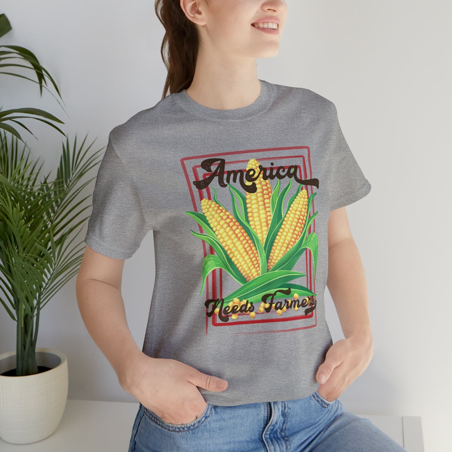 America Needs Farmers Unisex Jersey Short Sleeve Tee