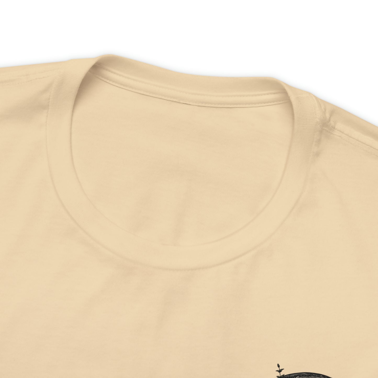 Floral Skeleton Head Front and Back Design T-Shirt