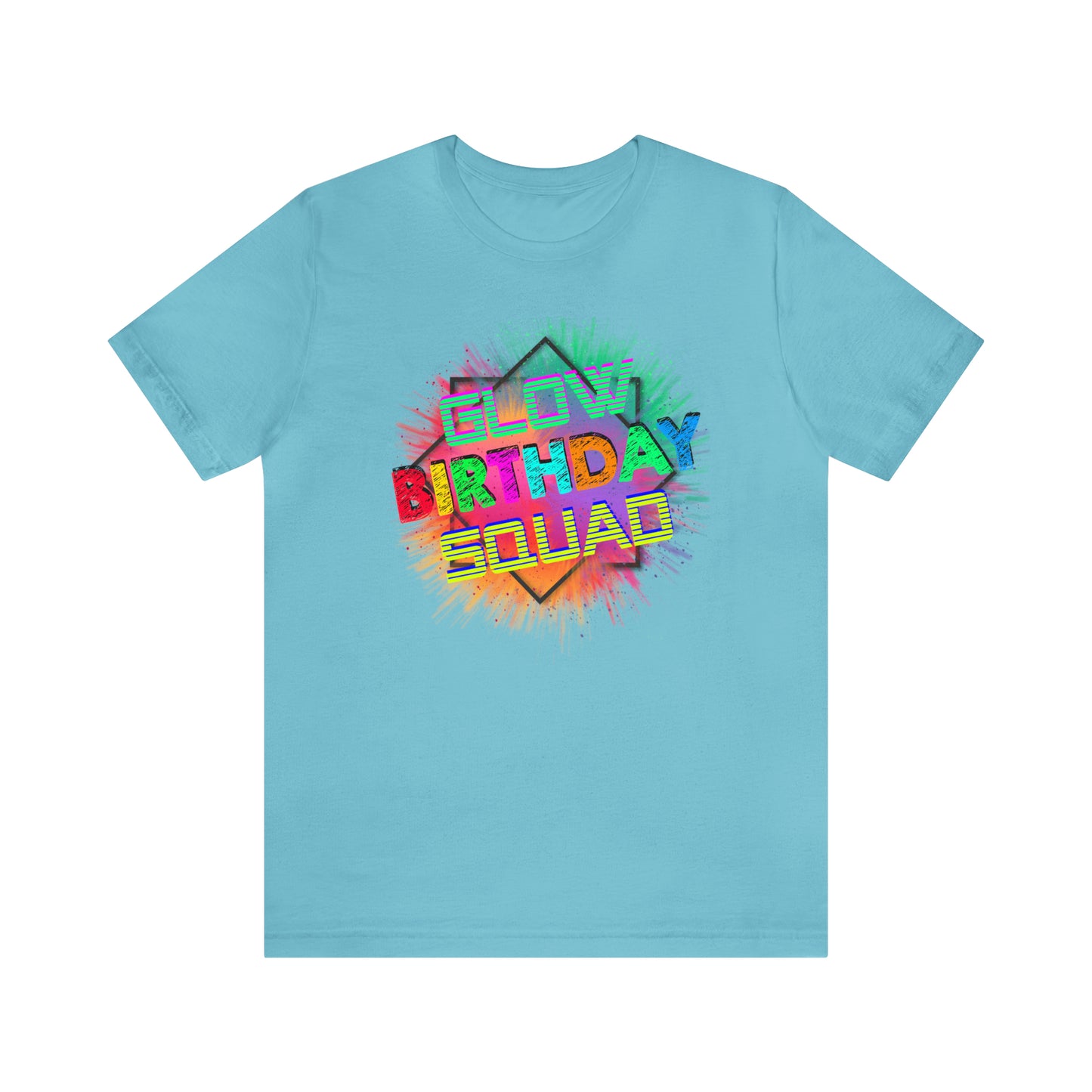 Glow Birthday Squad T-Shirt