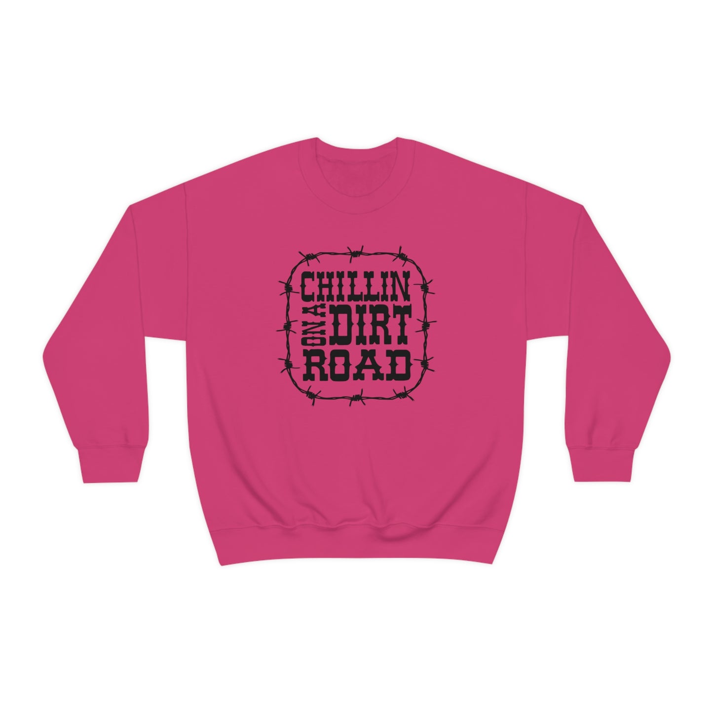 "Chillin' on a Dirt Road" - Unisex Heavy Blend™ Crewneck Sweatshirt