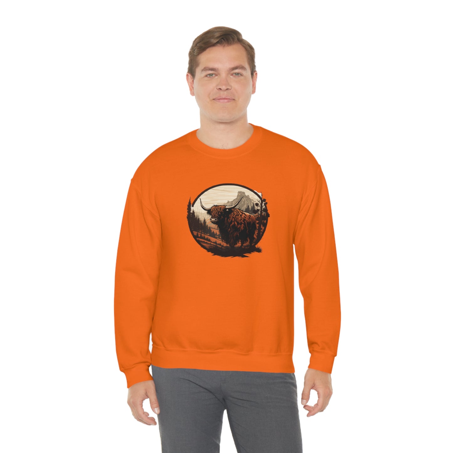 Vintage Buffalo Unisex Heavy Blend™ Crewneck Sweatshirt