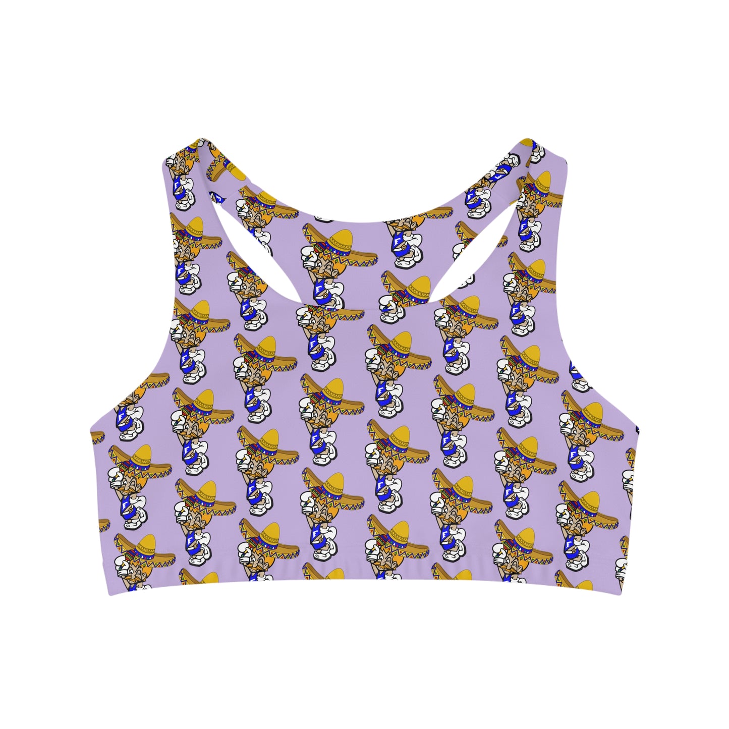 Sombrero Midget Seamless Sports Bra - Lavender