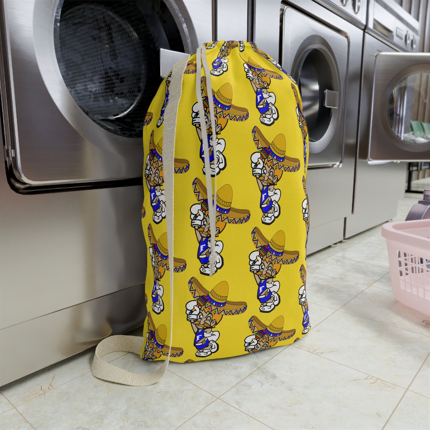 Sombrero Midget Beach/Laundry Bag - Yellow
