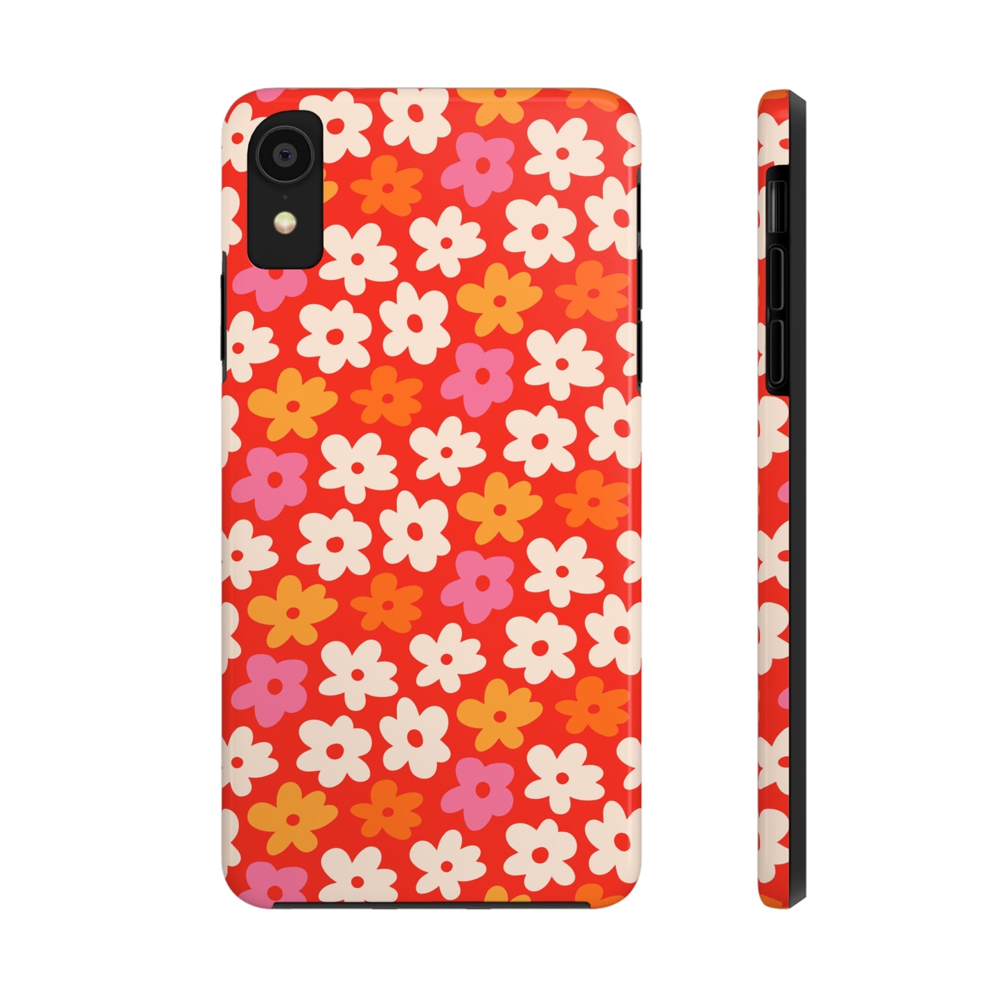 Flower Retro Tough Phone Cases