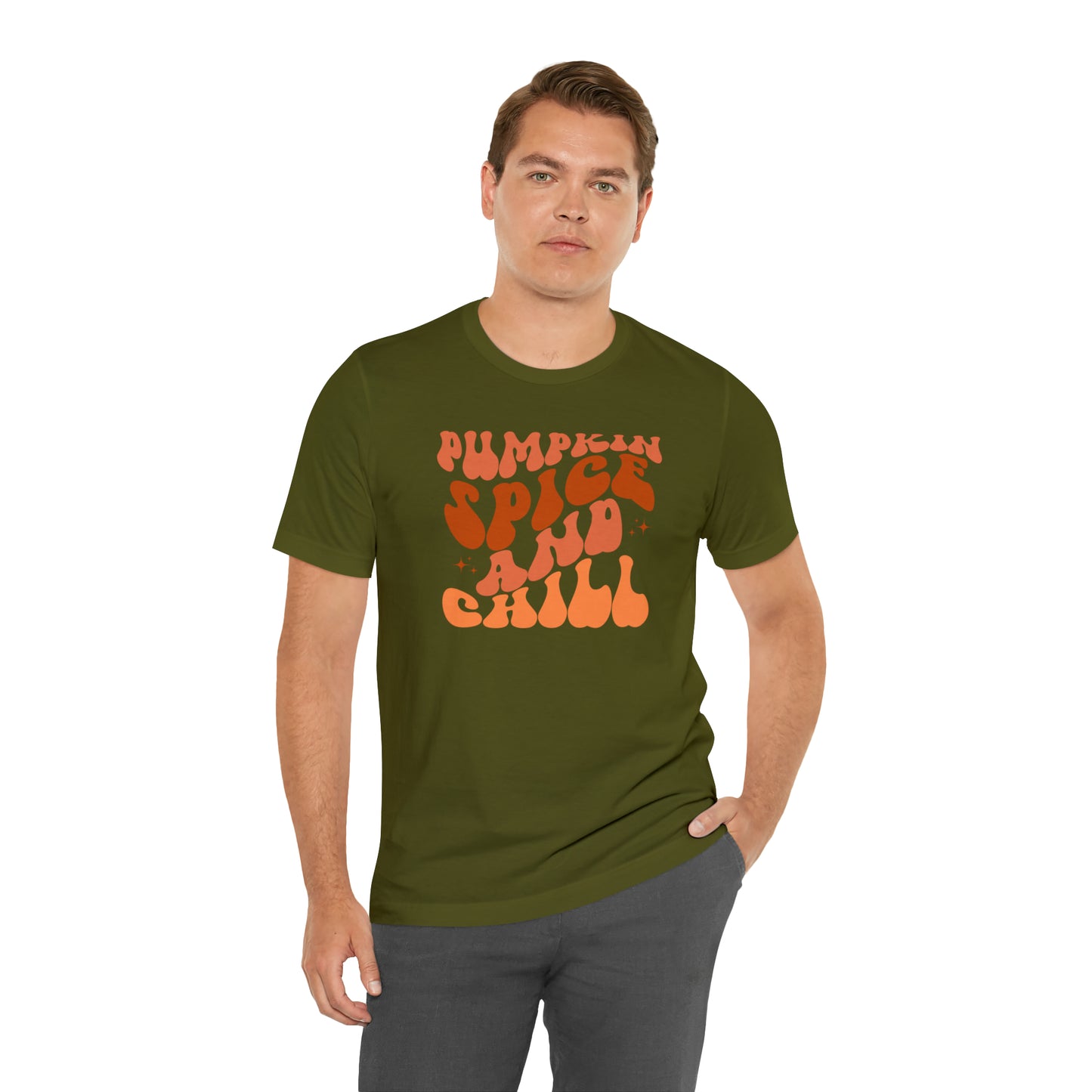 Pumpkin Spice and Chill Teacher T-Shirt