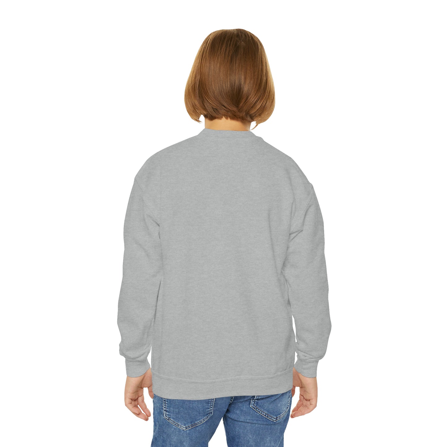 YOUTH - Merry Griswold's Christmas Tree Station Wagon Holiday Youth Crewneck Sweatshirt