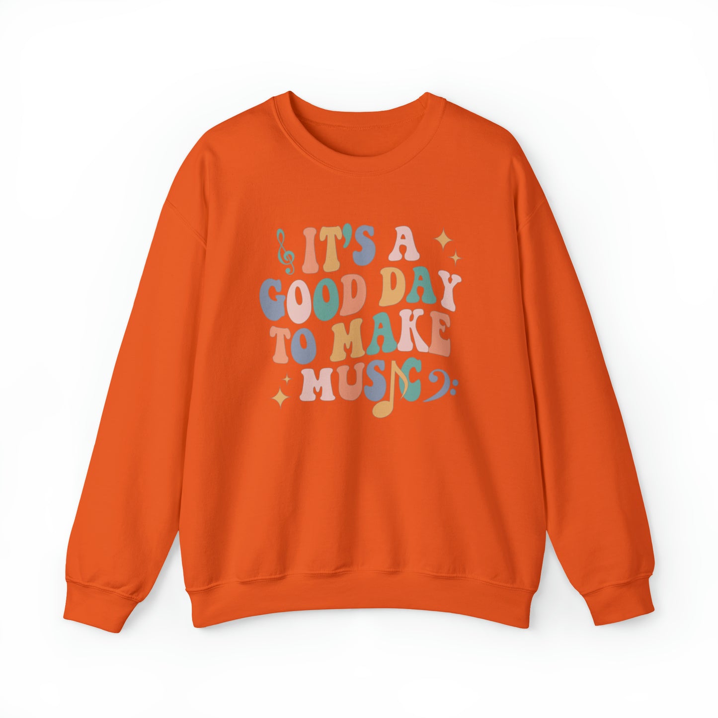 It's a Good Day to Make Music Heavyweight Crewneck Sweatshirt