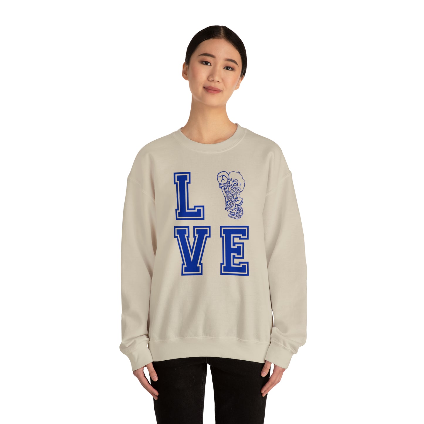 "Love Freeburg Midgets" Unisex Heavy Blend™ Crewneck Sweatshirt