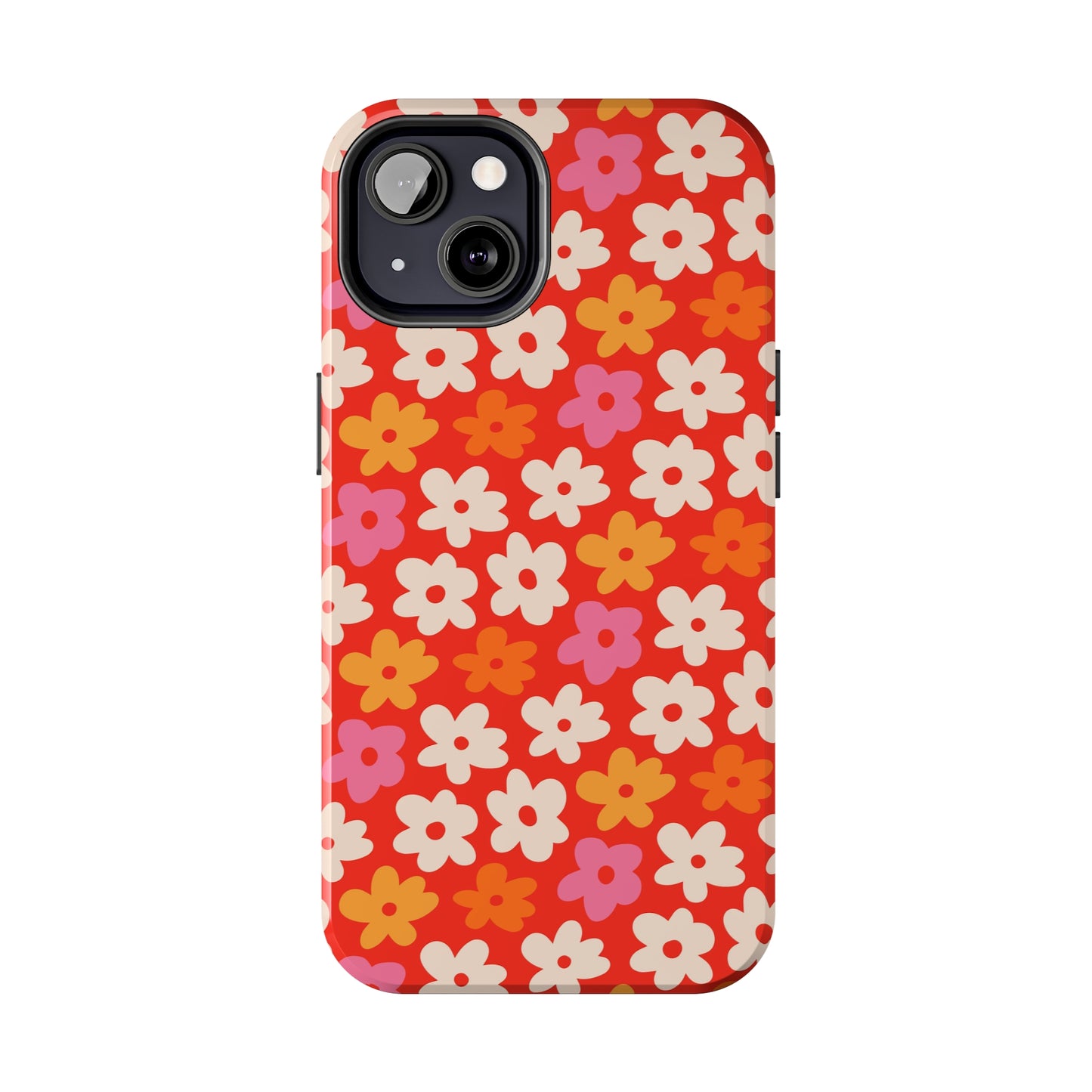 Flower Retro Tough Phone Cases