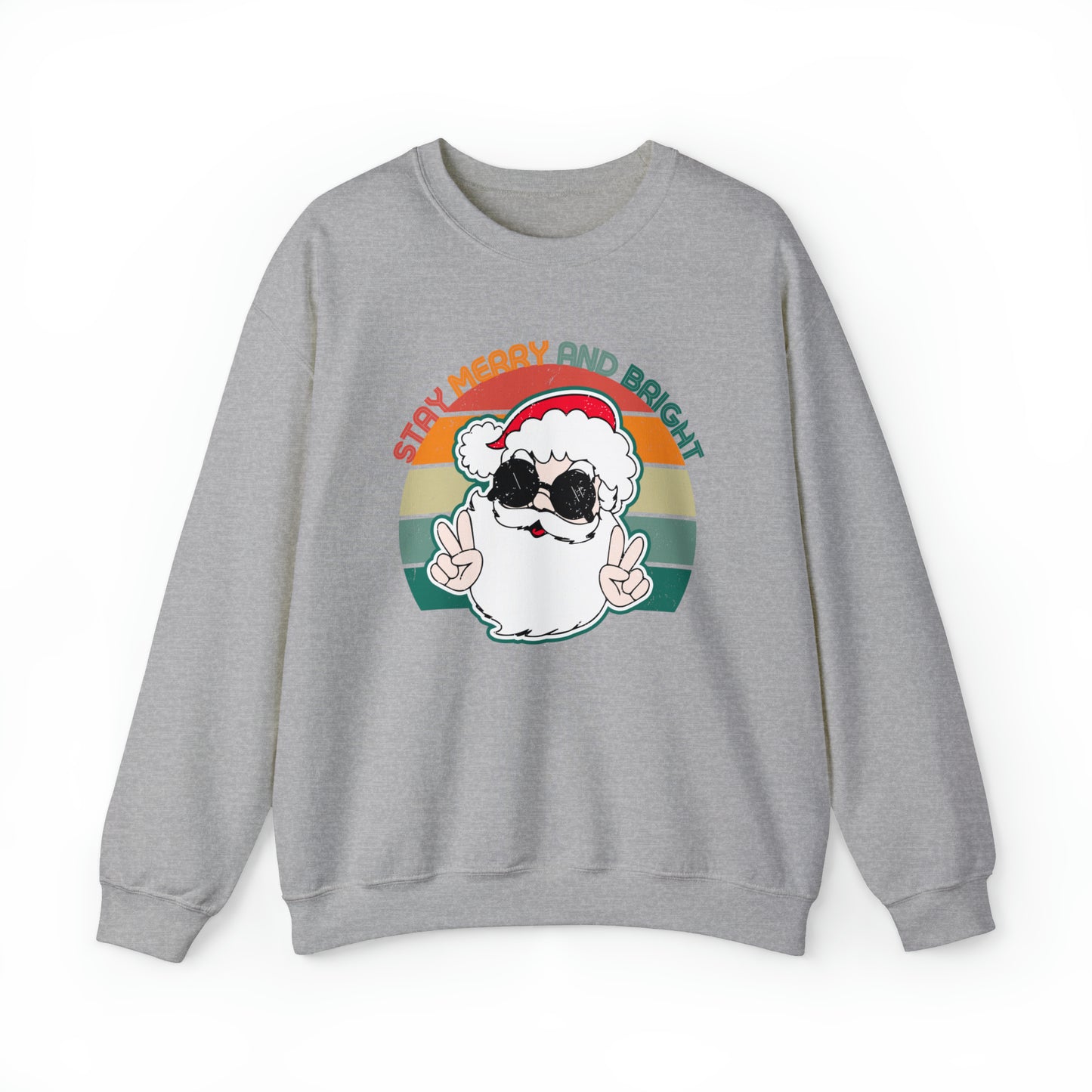 Stay Merry and Bright Heavyweight Crewneck Sweatshirt