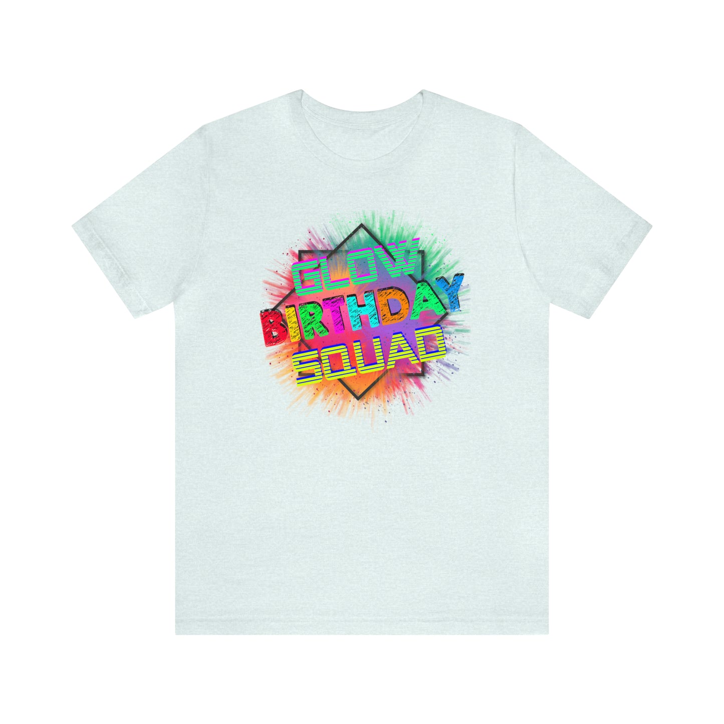 Glow Birthday Squad T-Shirt