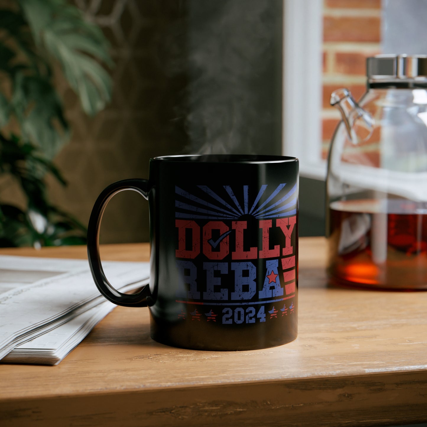 Dolly and Reba for President 2024 Coffee Mug