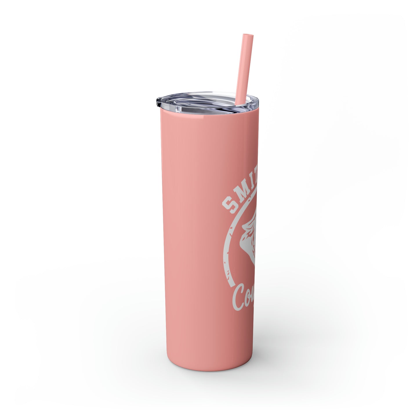 Smithton Cougars Skinny Tumbler with Straw, 20oz
