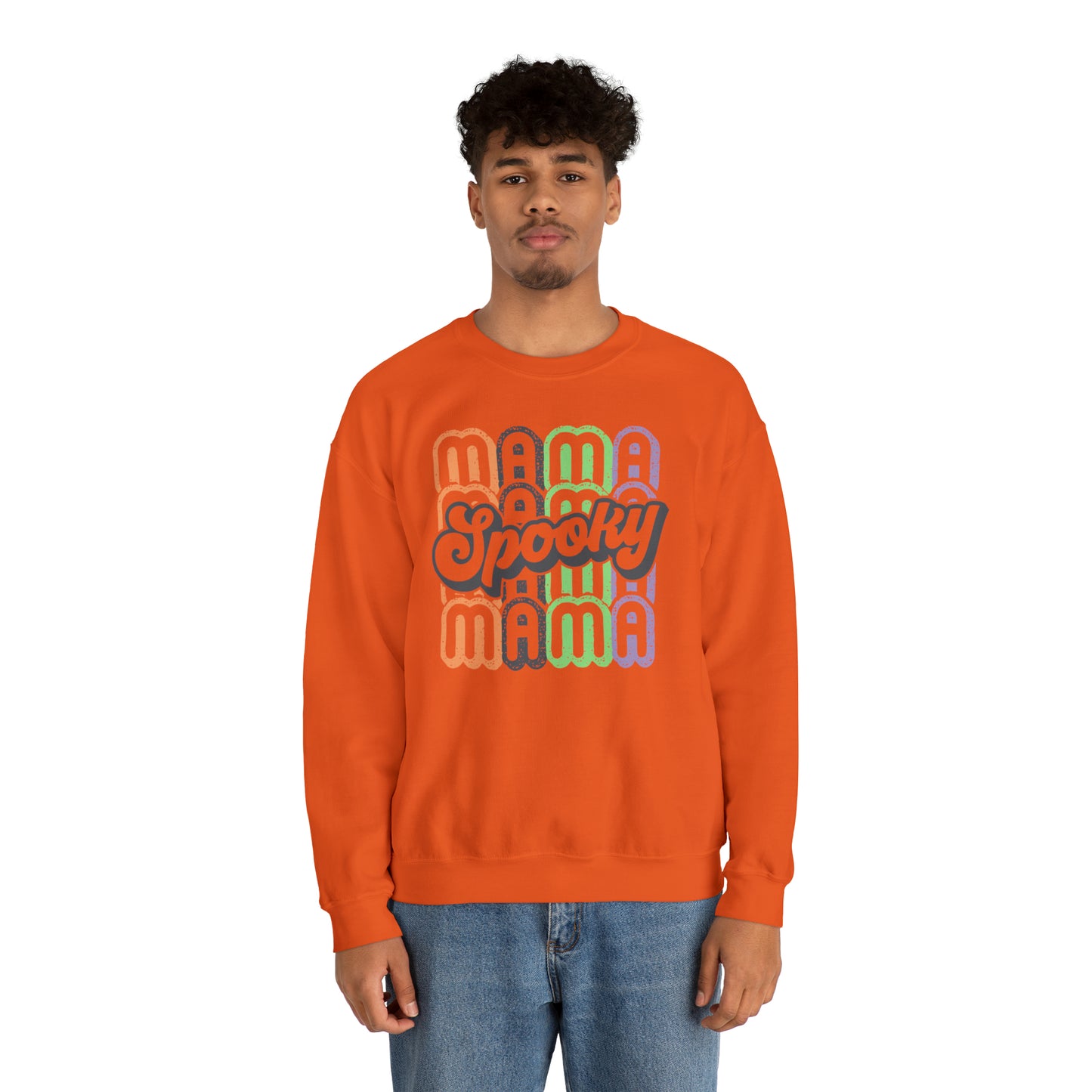 Spooky Mama Unisex Heavy Blend™ Crewneck Sweatshirt