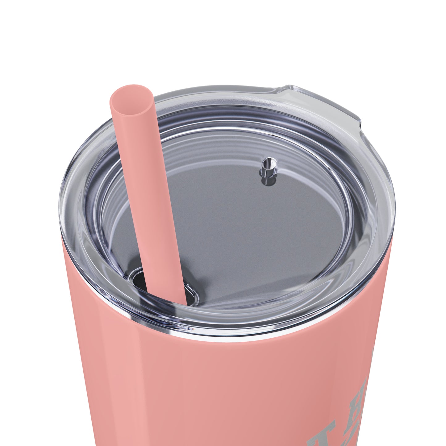 Smithton Cougars Skinny Tumbler with Straw, 20oz
