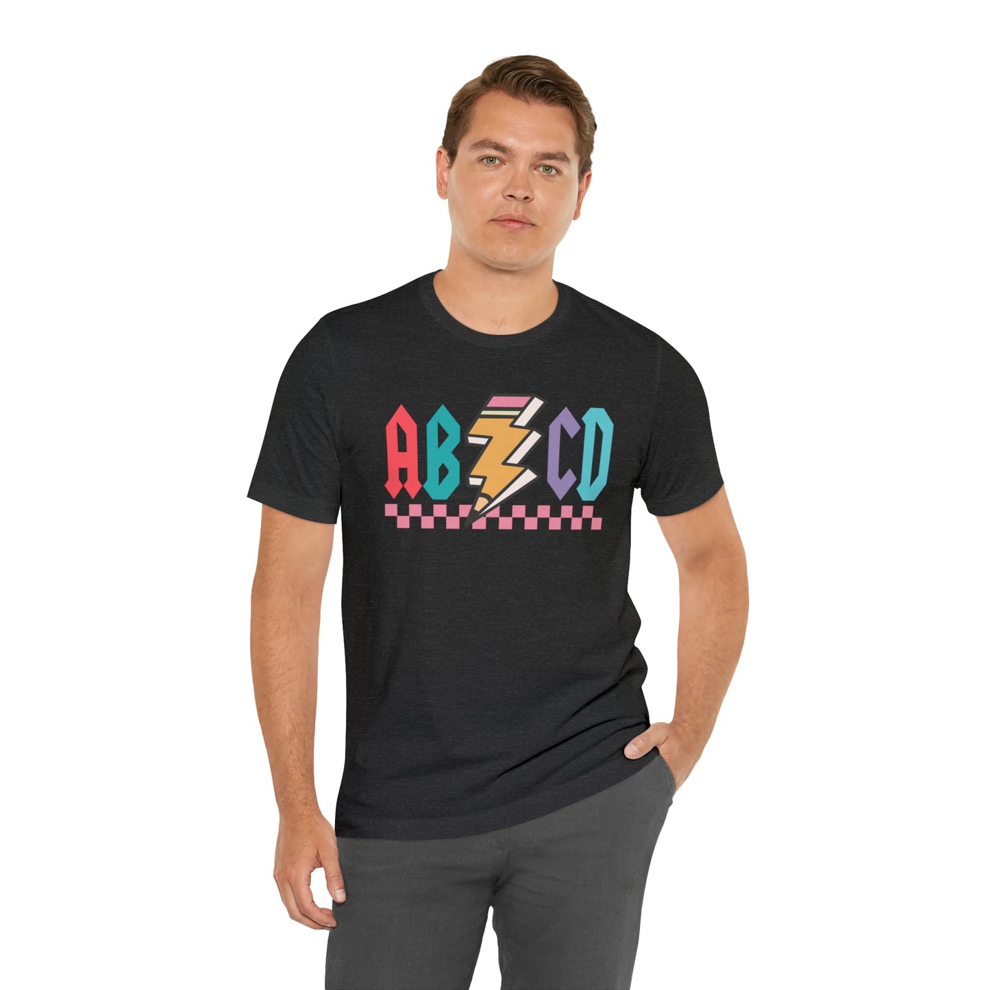 Vintage ABCD Teacher T-Shirt