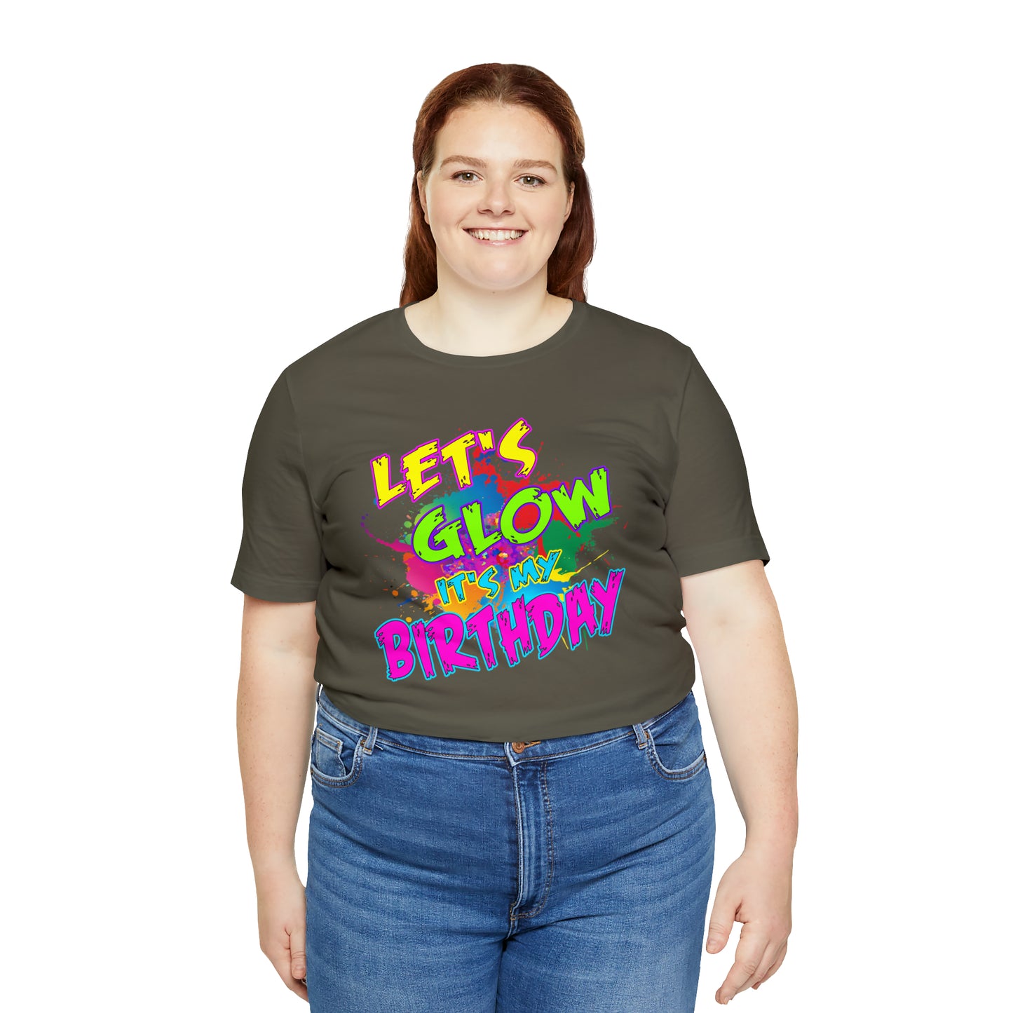 Let's Glow It's My Birthday T-Shirt