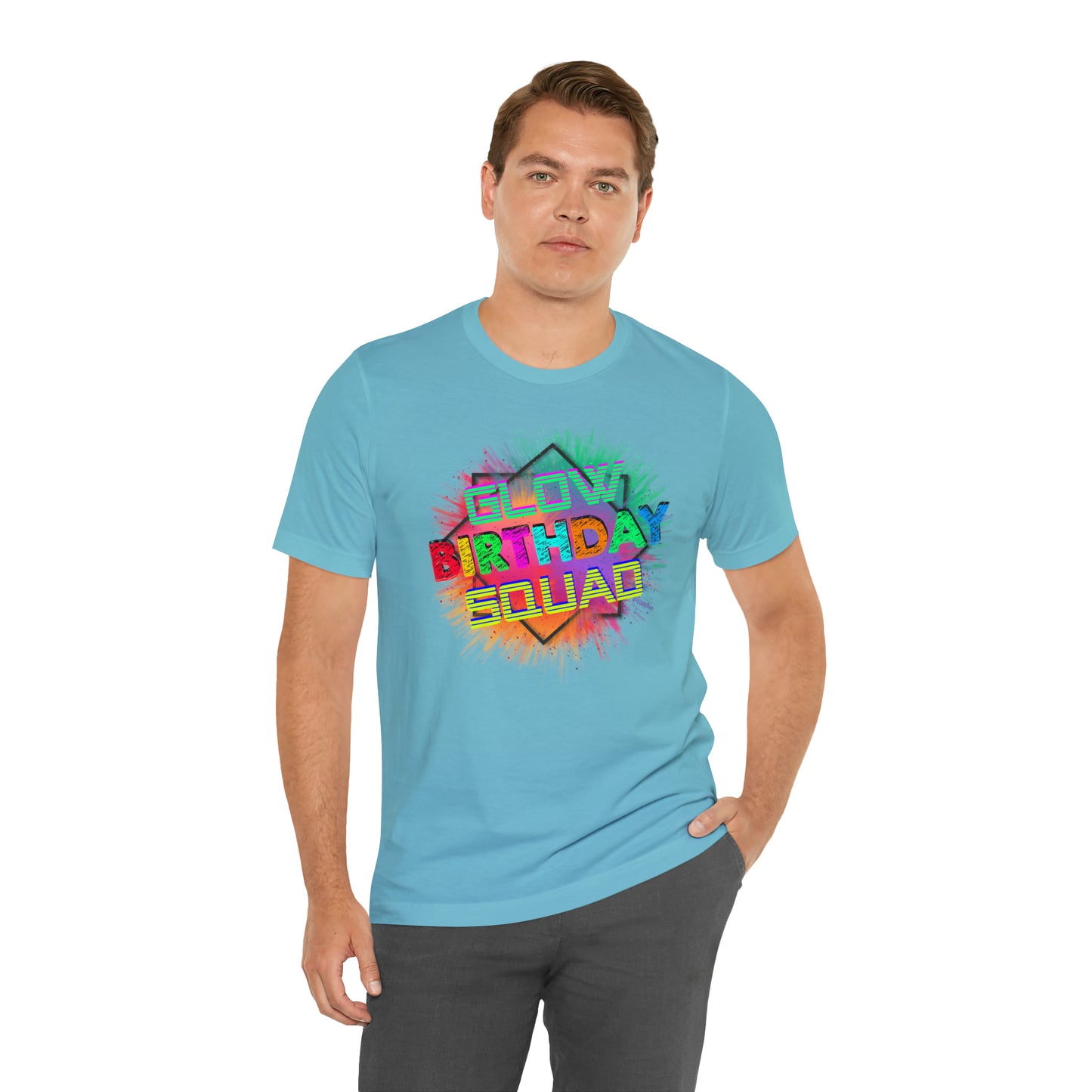 Glow Birthday Squad T-Shirt