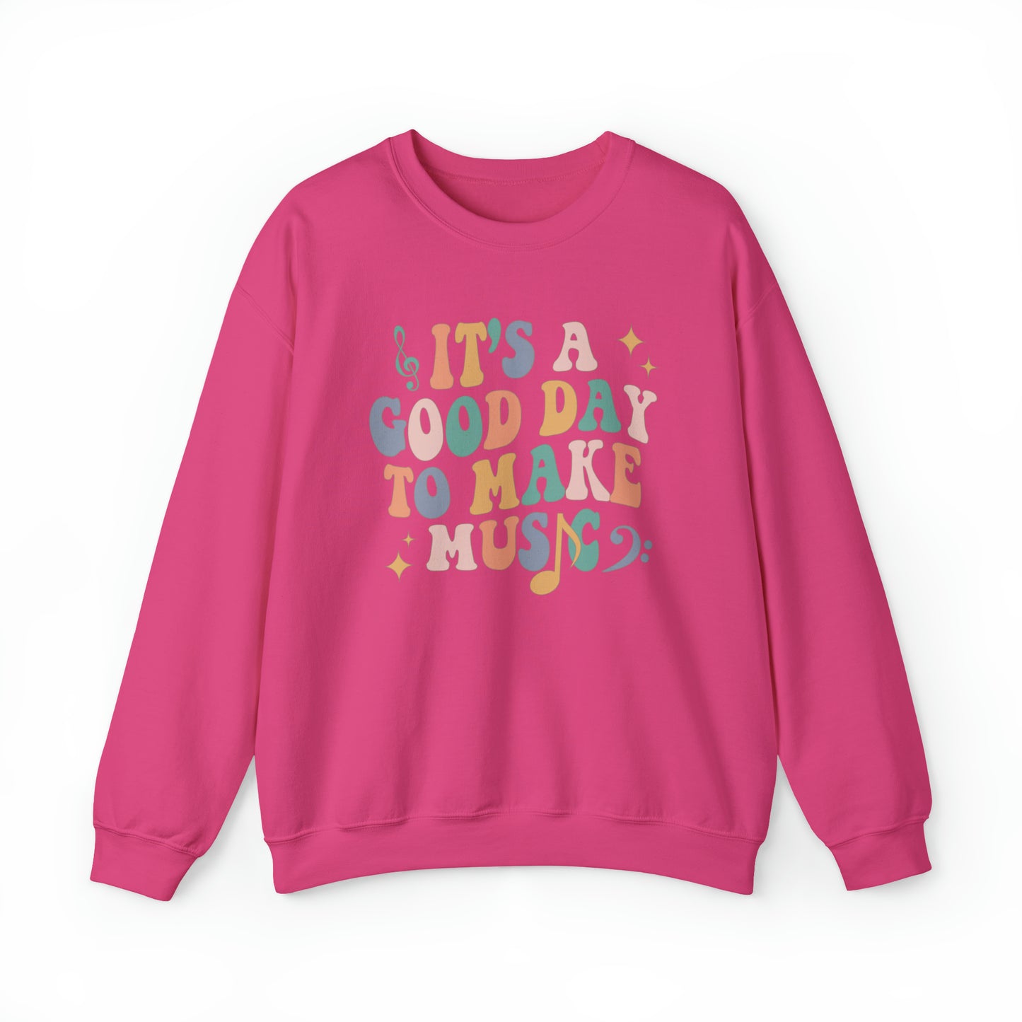 It's a Good Day to Make Music Heavyweight Crewneck Sweatshirt