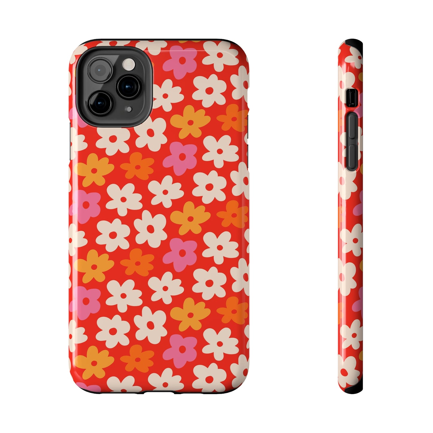 Flower Retro Tough Phone Cases