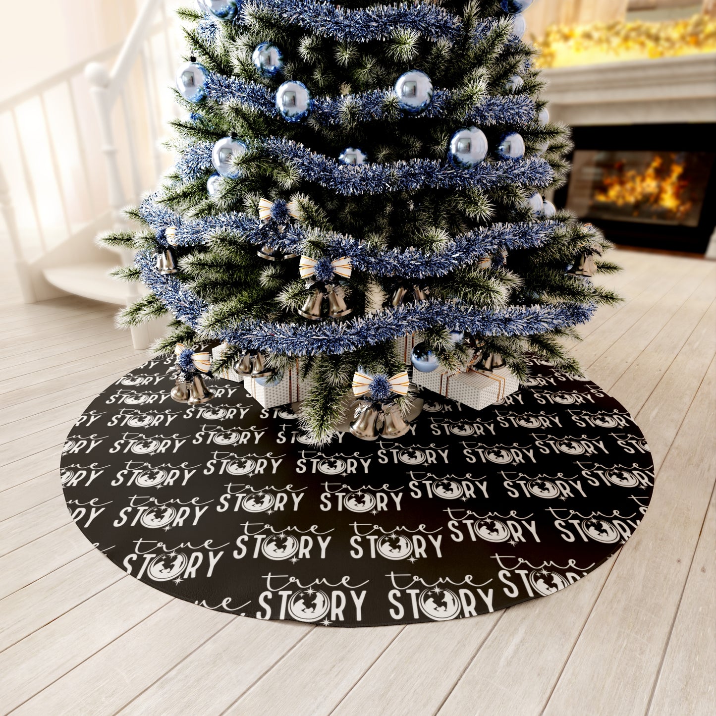 True Story Christian Round Tree Skirt