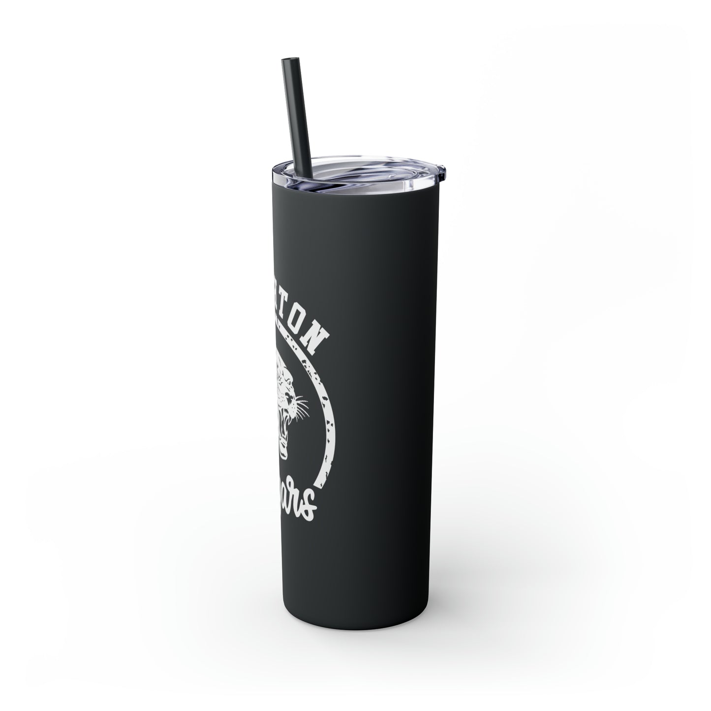 Smithton Cougars Skinny Tumbler with Straw, 20oz