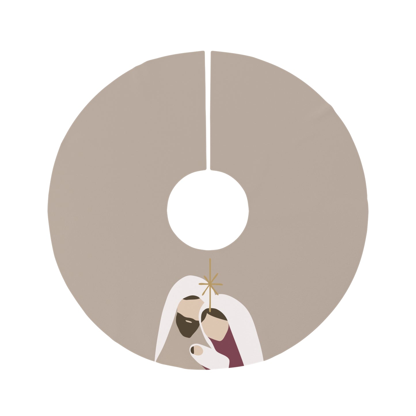 Holy Family Round Tree Skirt