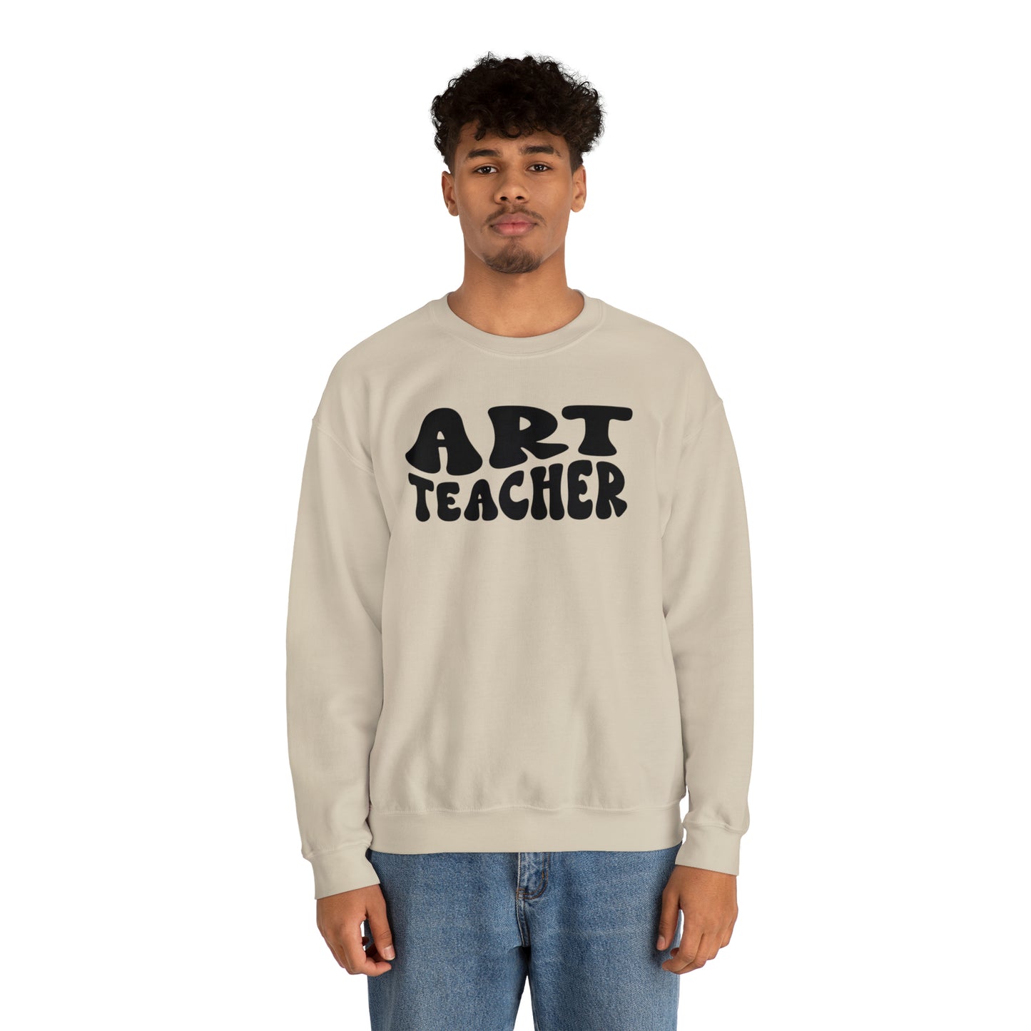 Art Teacher Heavyweight Crewneck Sweatshirt