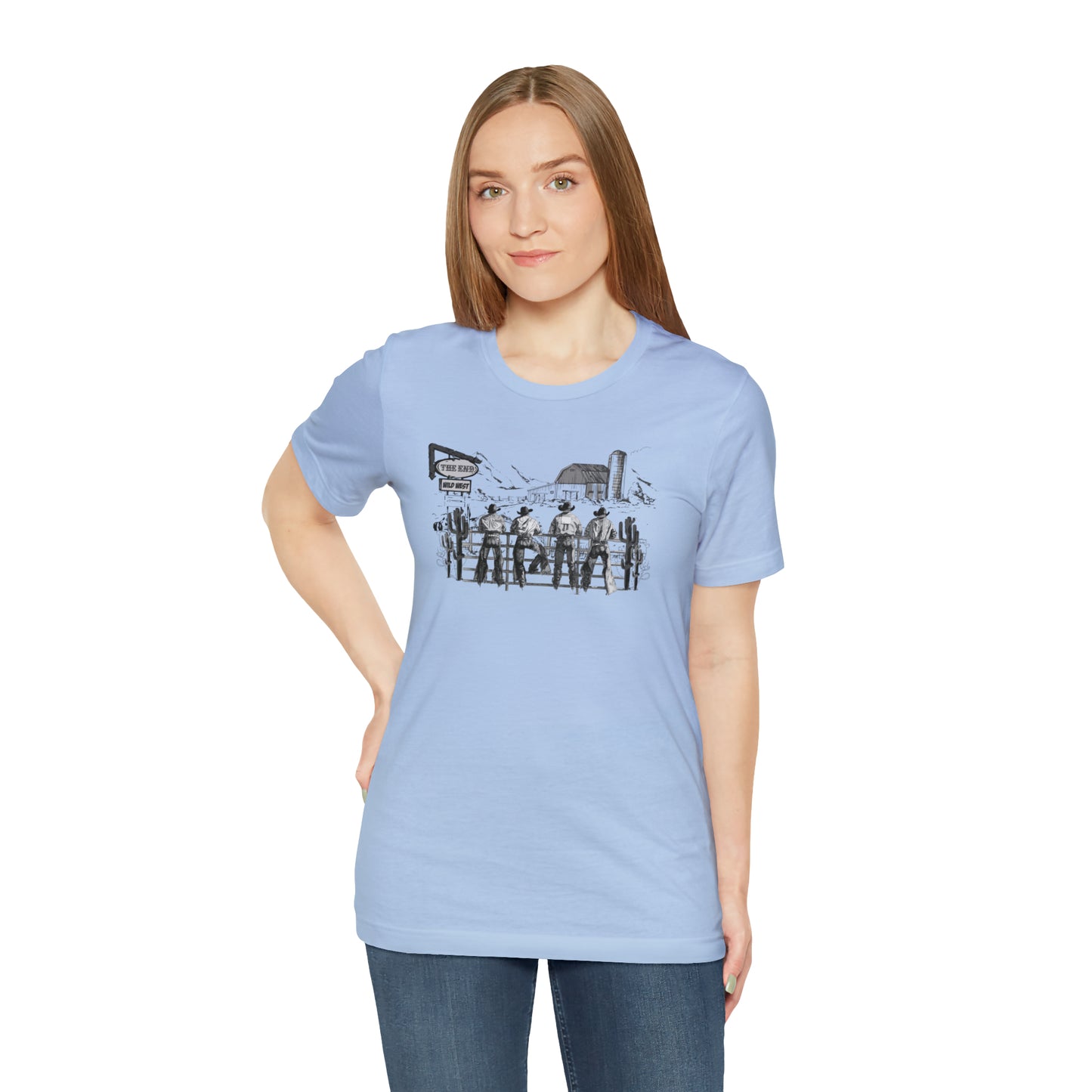 "Rodeo Cowboys" Unisex Jersey Short Sleeve Tee