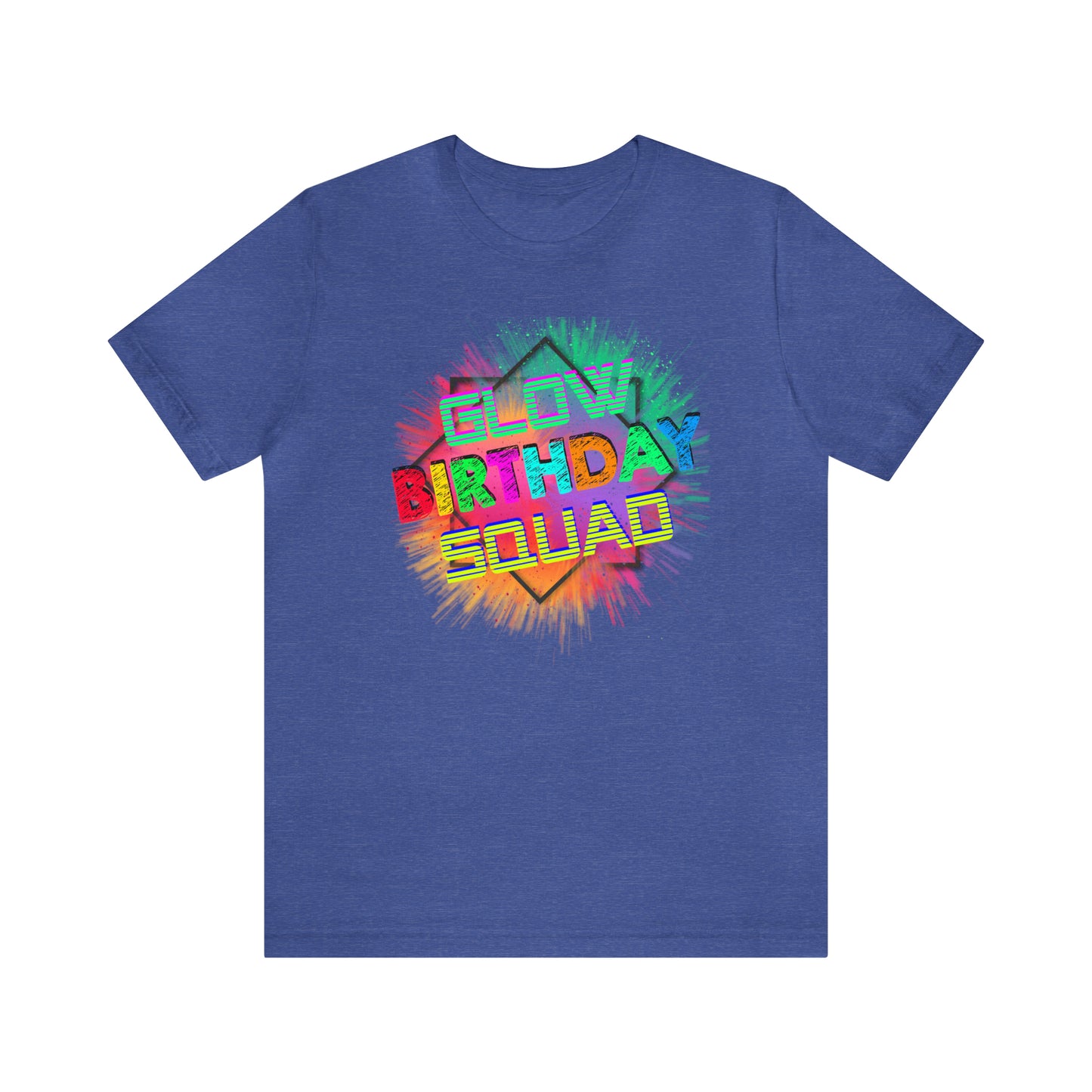 Glow Birthday Squad T-Shirt