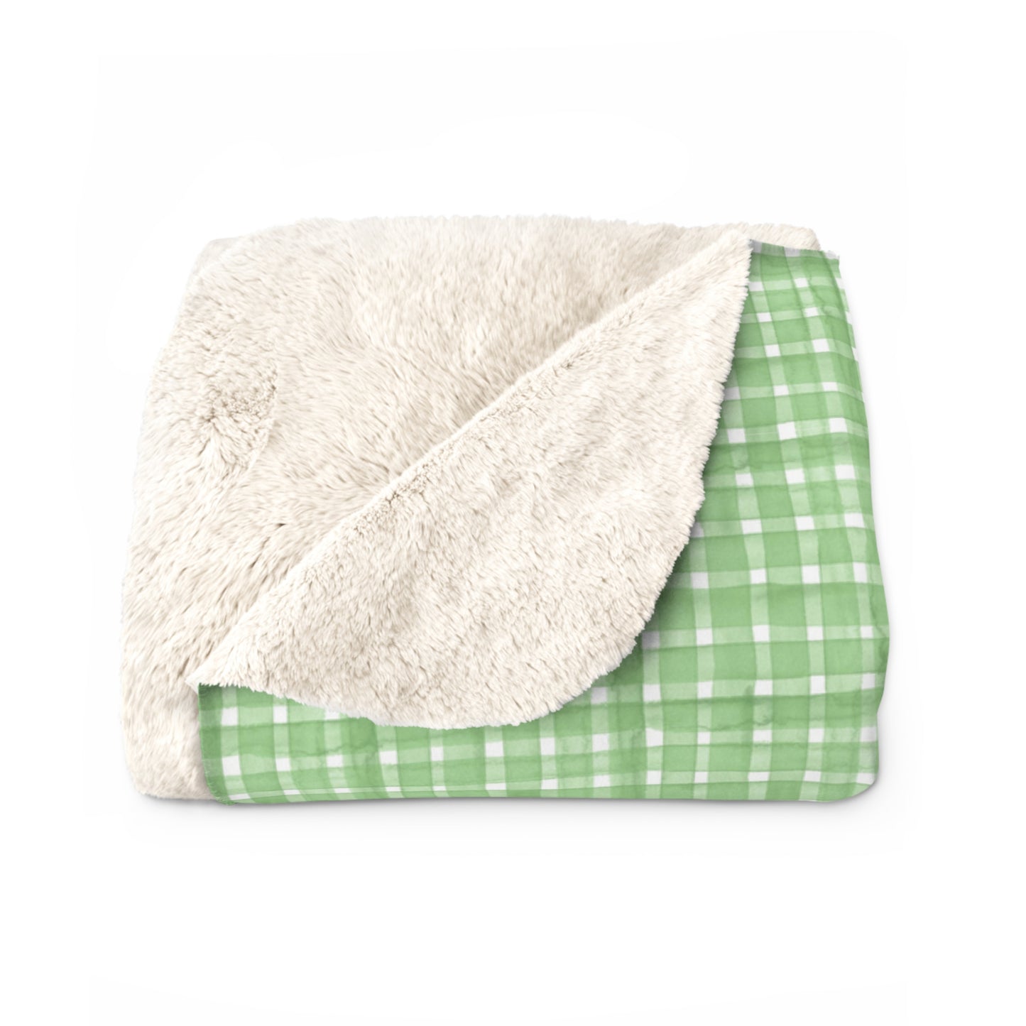 Holly Dolly Christmas Sherpa Fleece Blanket