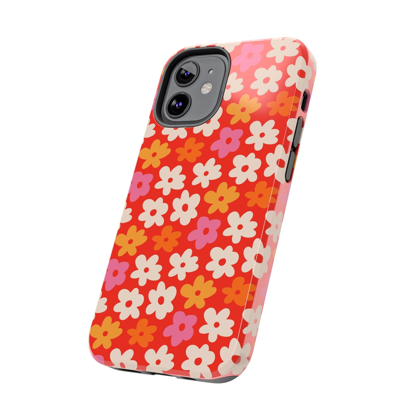 Flower Retro Tough Phone Cases