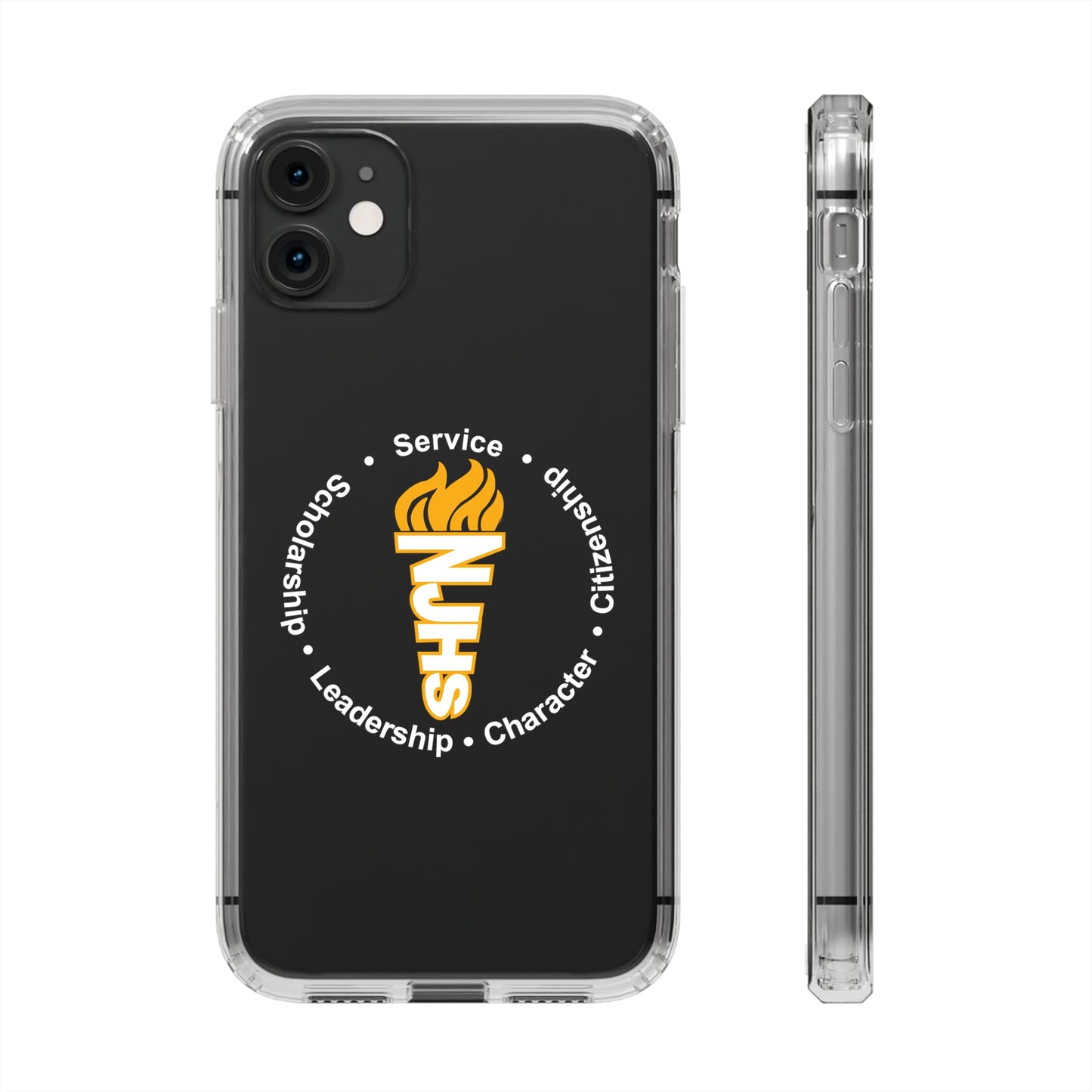 NJHS National Junior Honor Society Clear Phone Cases