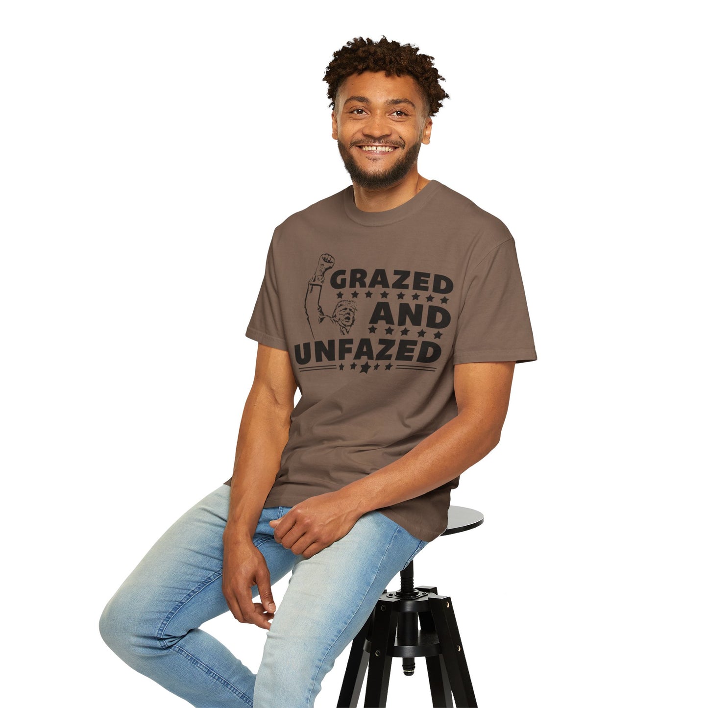 Grazed and Unfazed Trump Unisex Garment-Dyed T-shirt