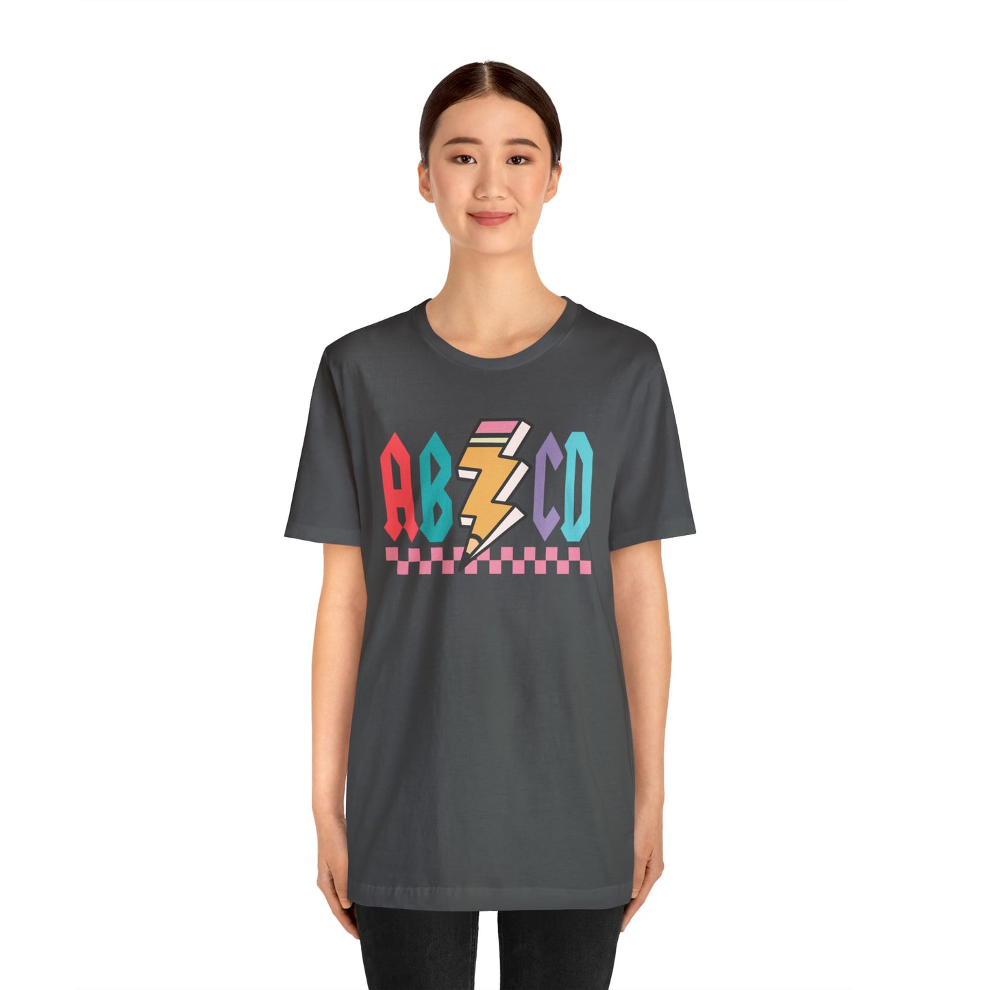 Vintage ABCD Teacher T-Shirt