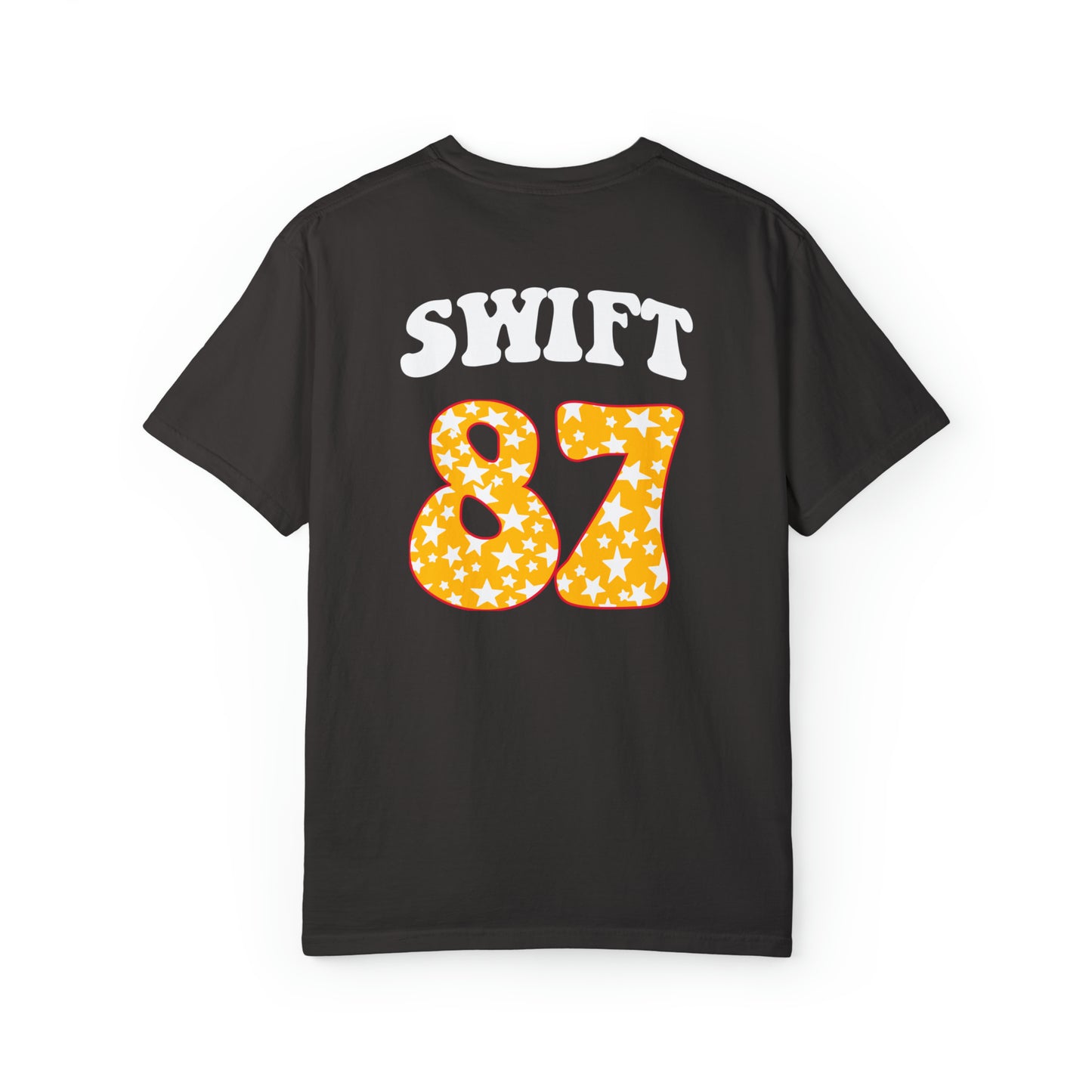 PREMIUM Swift Kelce Football Lips Comfort Colors Unisex Garment-Dyed T-shirt