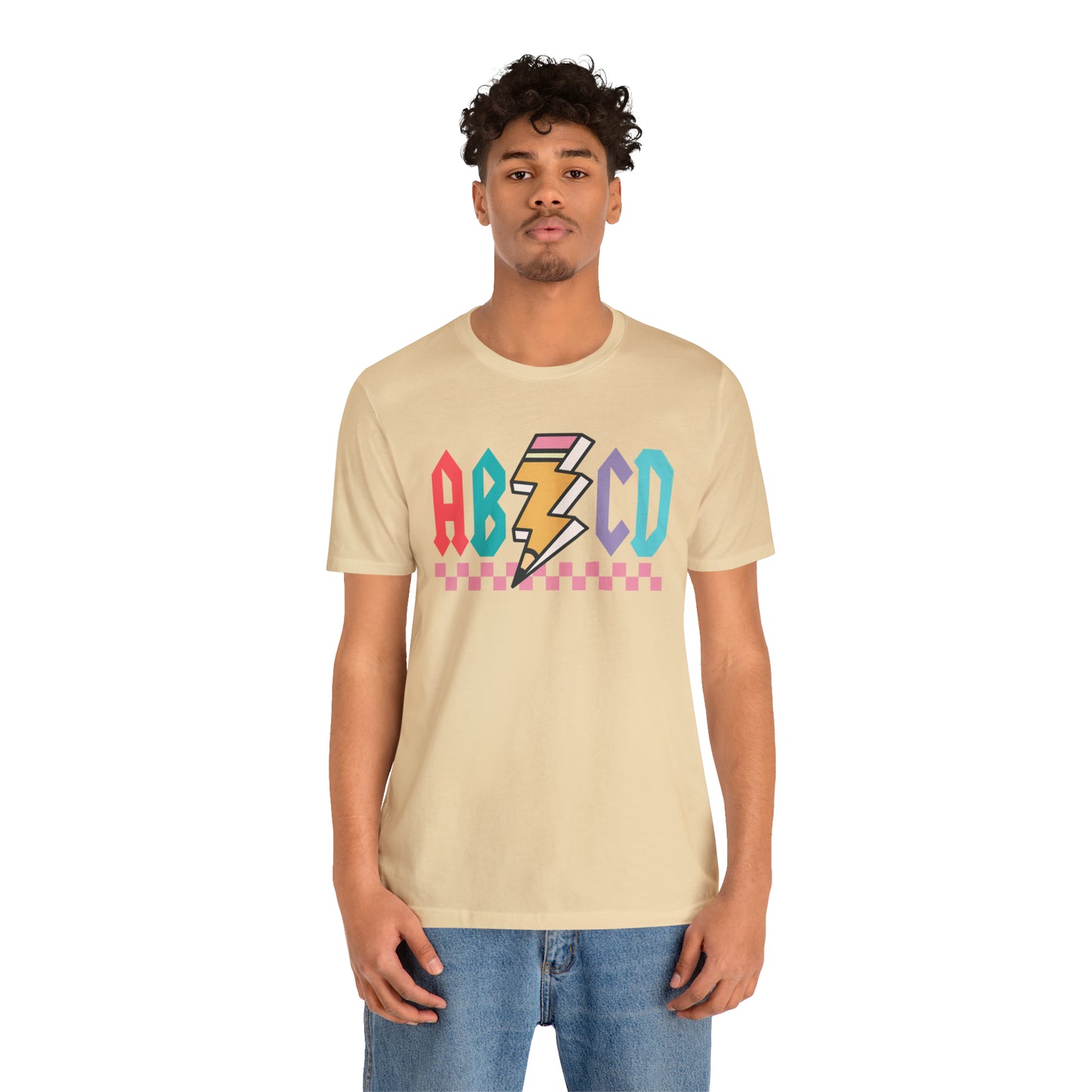 Vintage ABCD Teacher T-Shirt